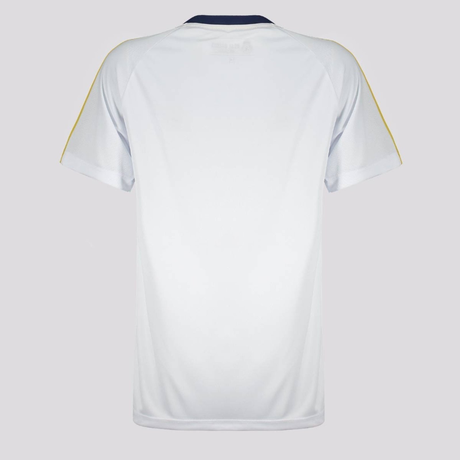 Vista 3 Camisa Real Madrid Juvenil Branca Balboa branco Balboa branco