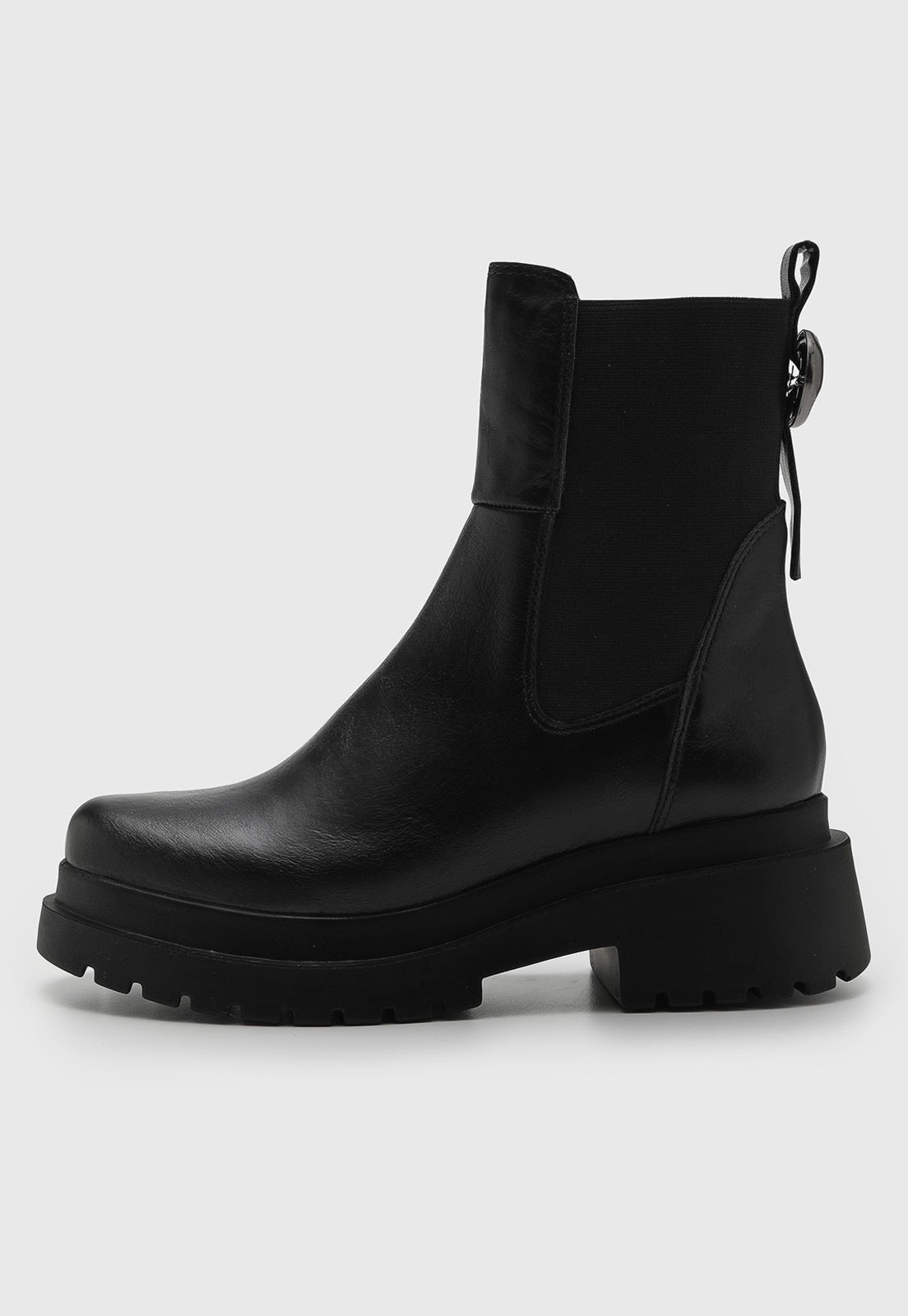 Bota Feminina Lança Perfume Cano Baixo Preta