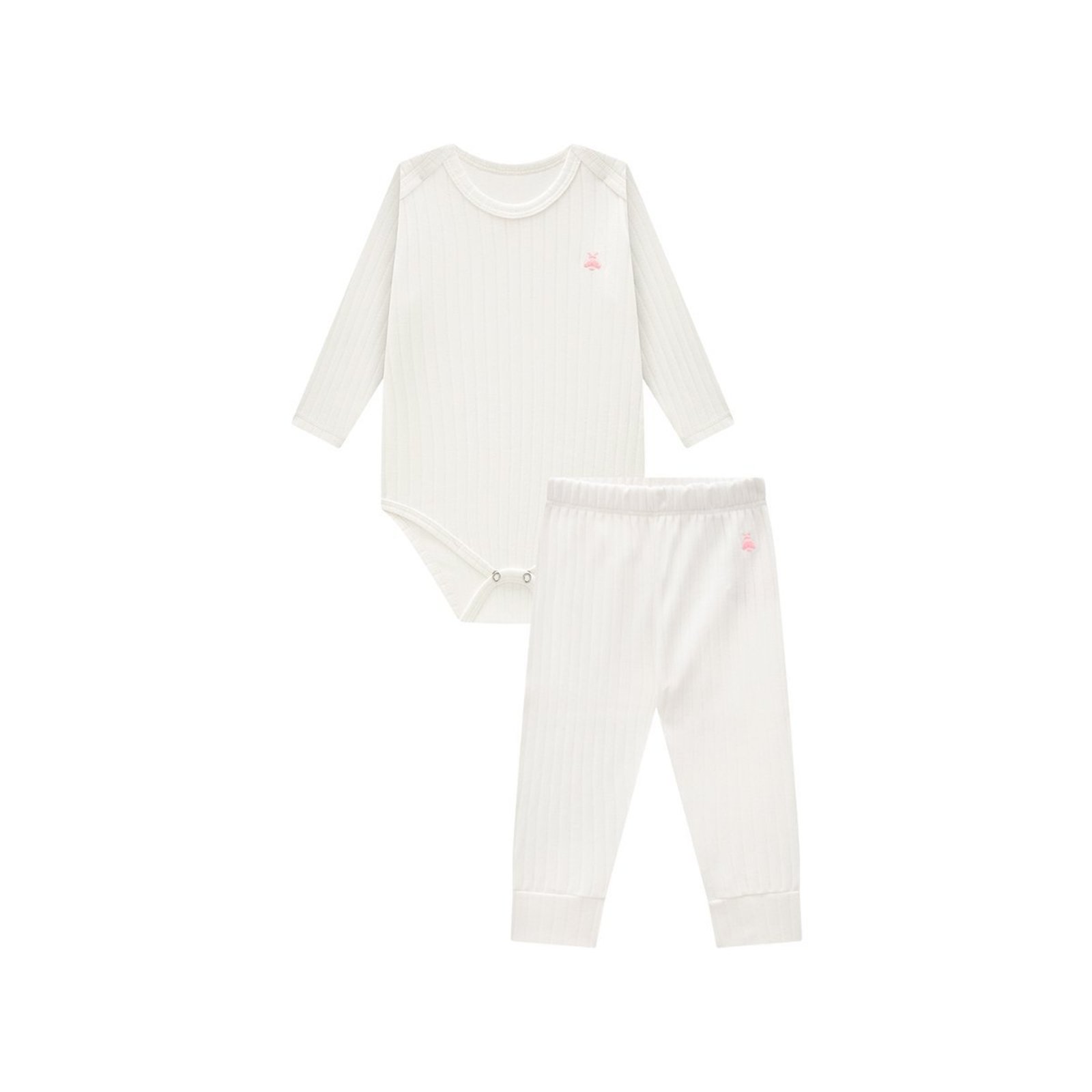 Infantil - Conjunto Menina Body e Calça em Suedine