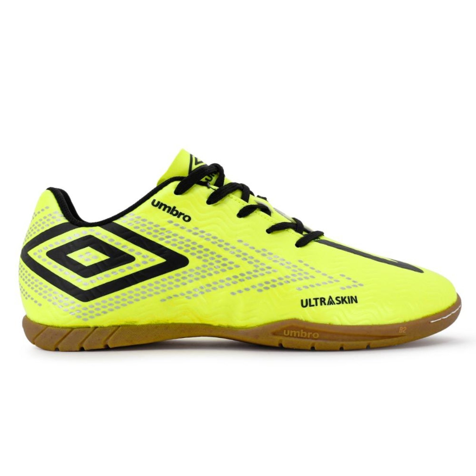 Chuteira Futsal Umbro Ultraskin Amarelo