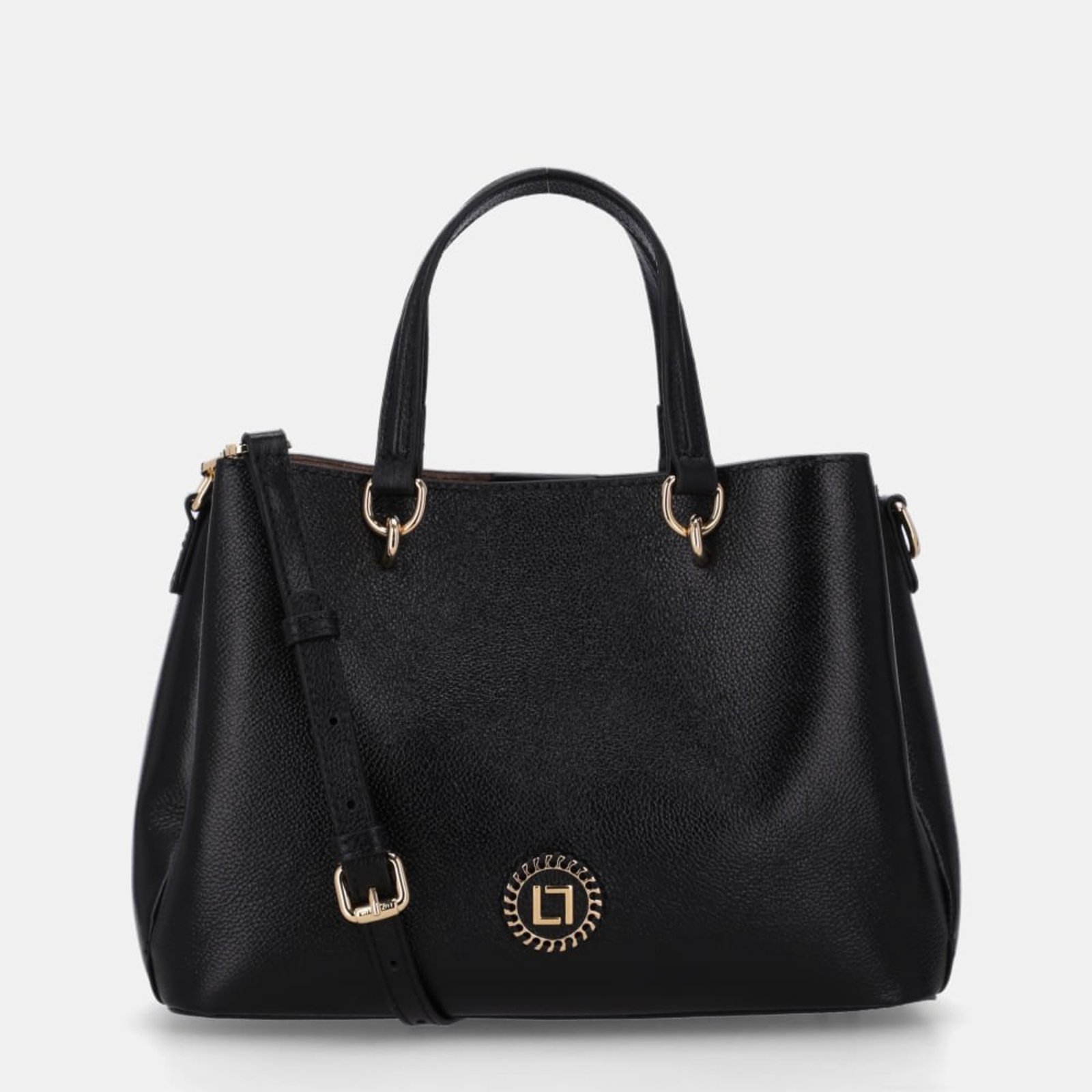 Bolsa Tote Média New Ridge Preto - 2000921 Luz da Lua