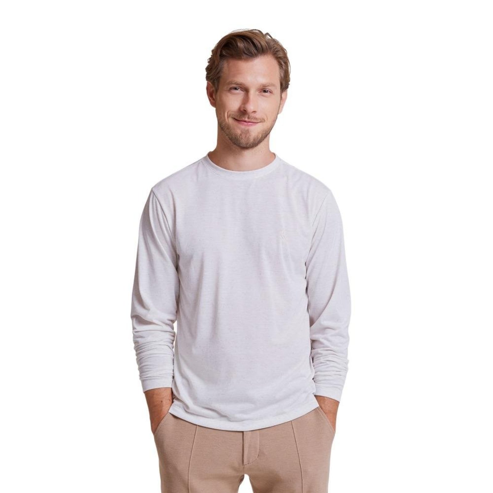 Camiseta Ml Malha Linho Reserva