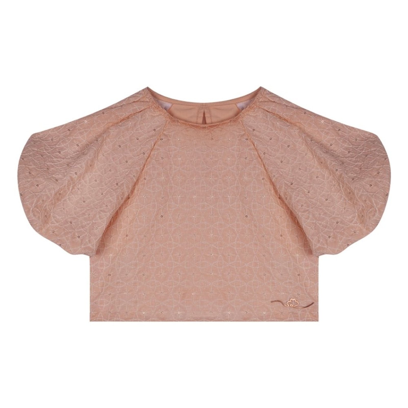 Infantil - Blusa Balonê Manga Curta Feminina Lilica Ripilica