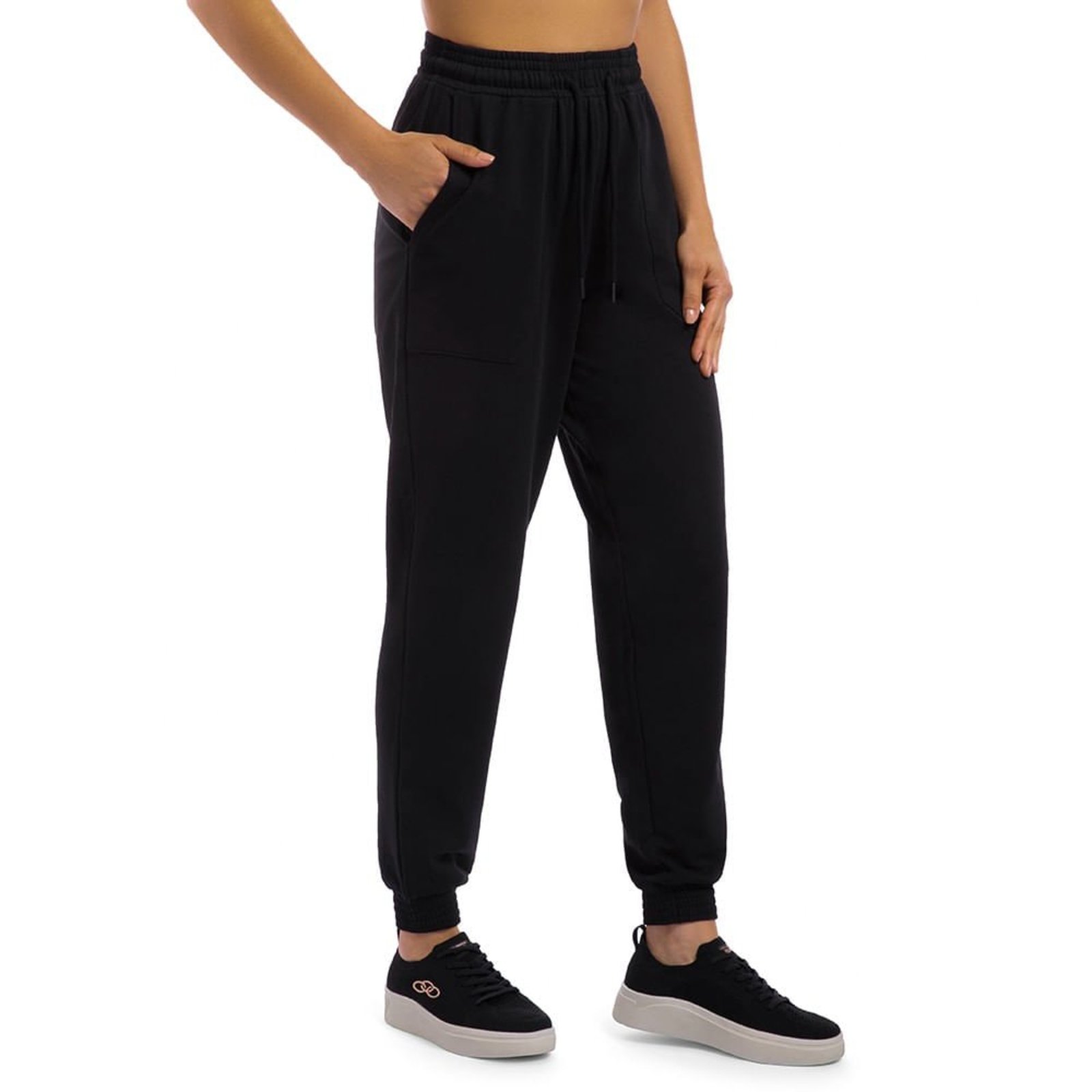Vista 3 Calça Jogging Comfy Olympikus Feminina G bege OLYMPIKUS bege
