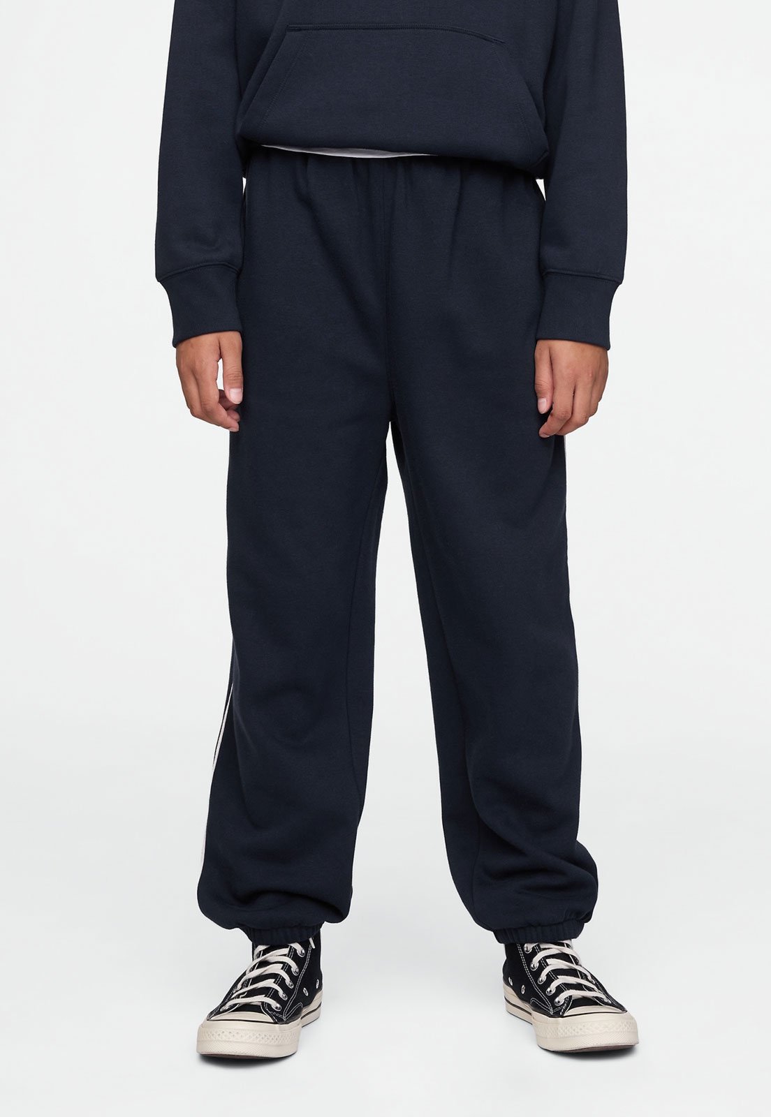 Infantil – Calça GAP Listra Lateral Azul Marinho