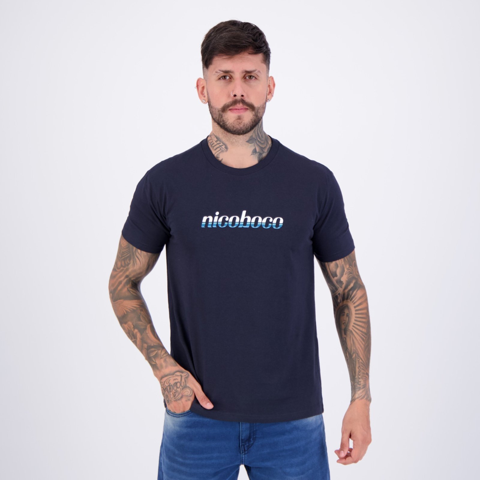 Camiseta Nicoboco Lucky Marinho