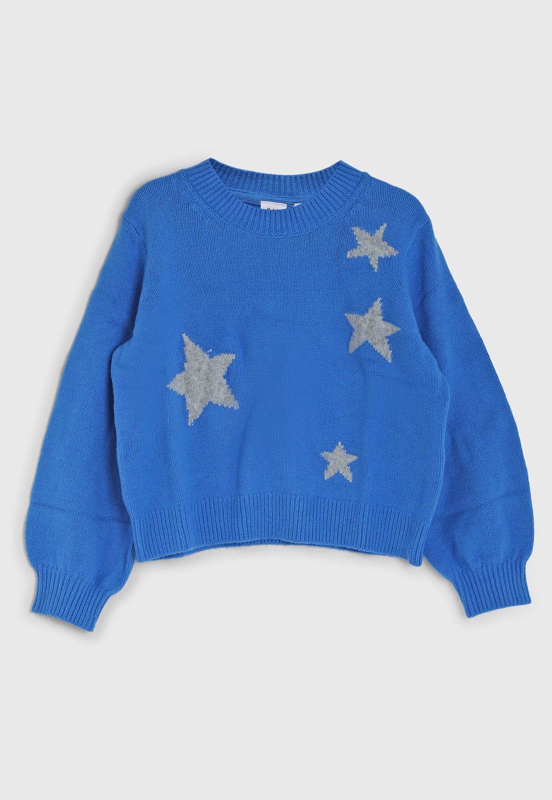 Infantil - Suéter Feminino GAP Estrelas Azul