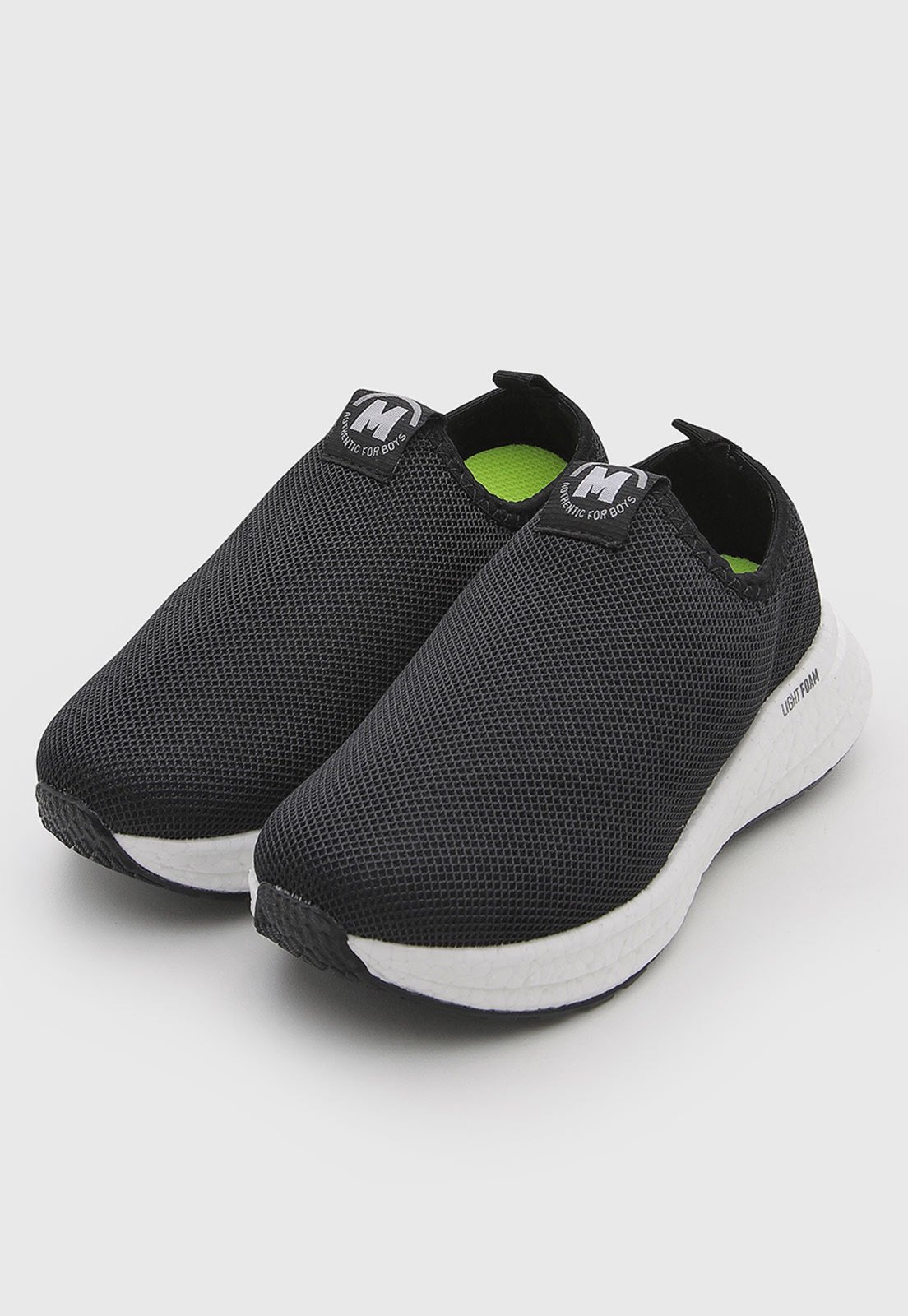 Infantil - Tênis Molekinho Slip On Preto