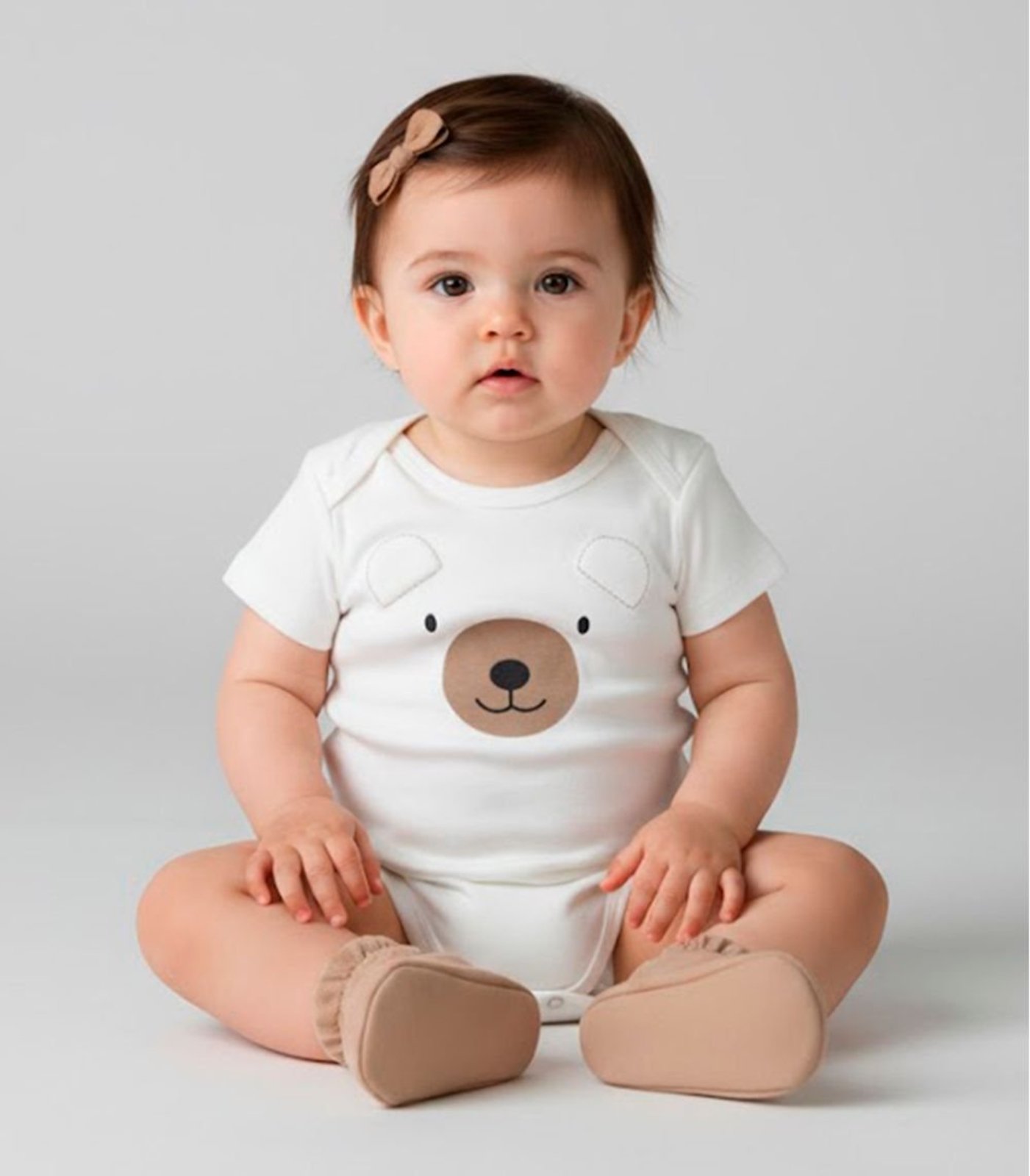 Infantil - Body em Suedine Menino Trick Nick Bege