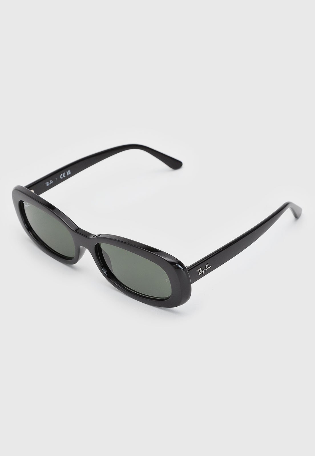 Óculos de Sol Feminino Ray-Ban Oval RB2221 Preto