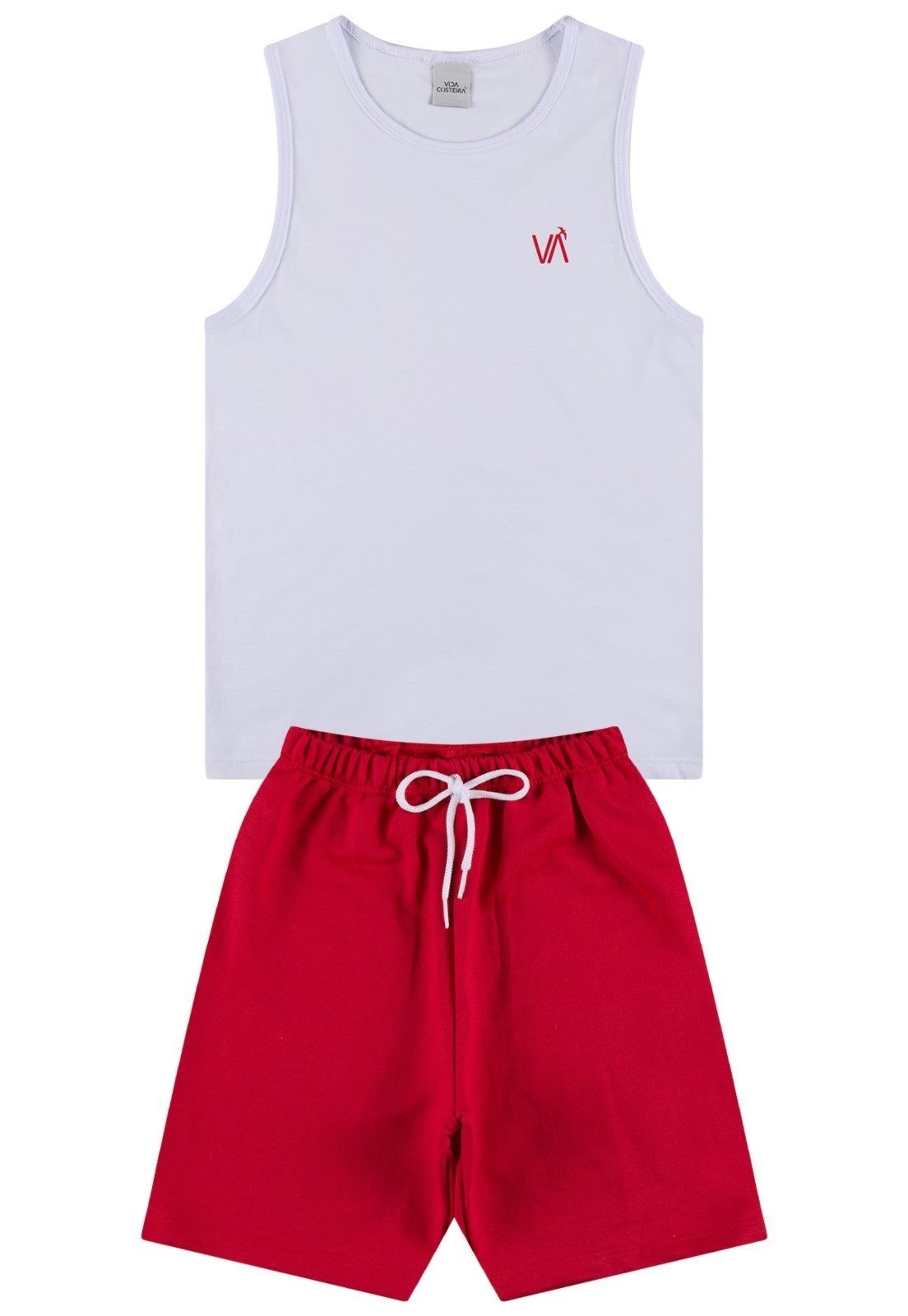 Vista 3 Infantil - Conjunto Regata Vida Costeira branco VIDA COSTEIRA branco