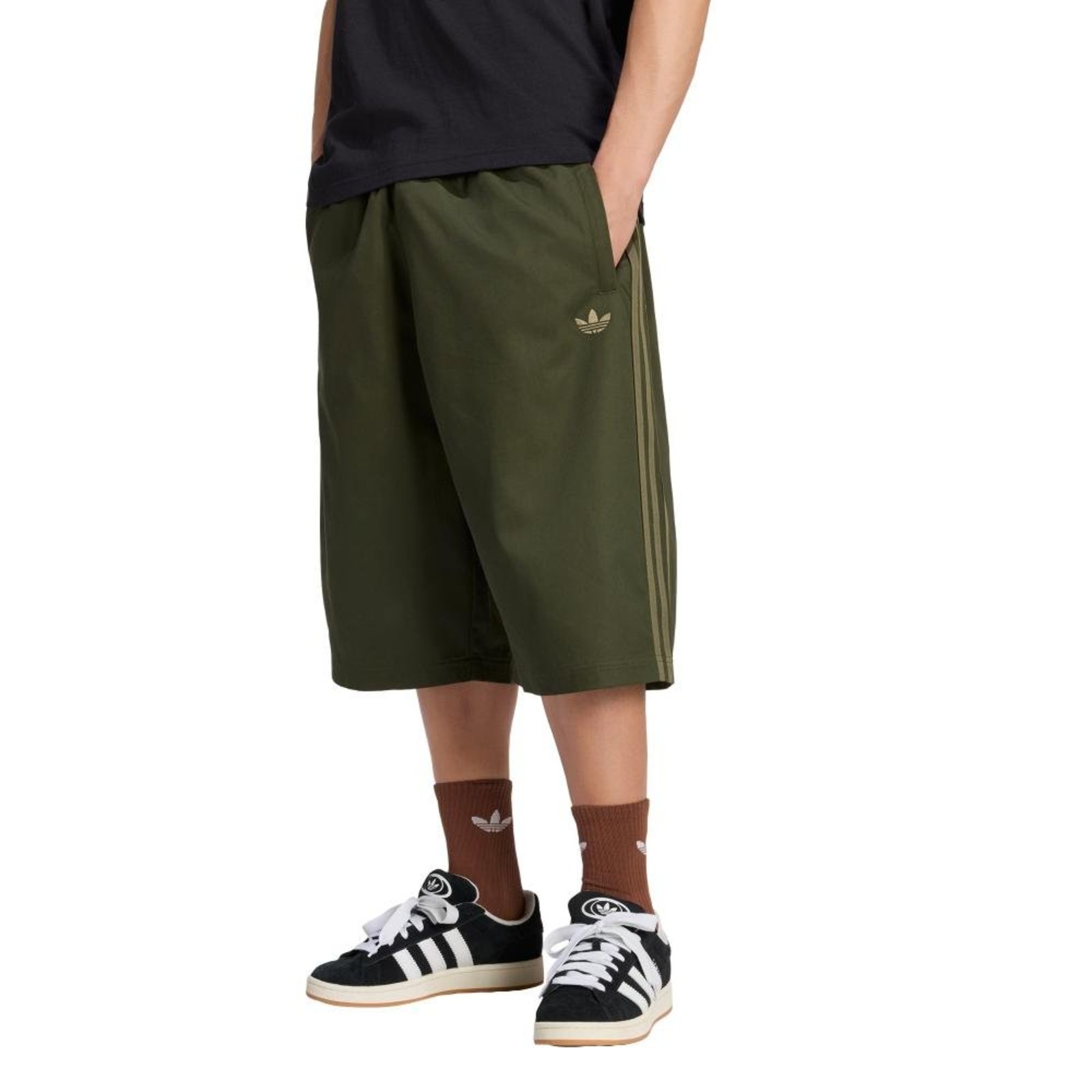 Shorts Sarja Algodão Adicolor SST adidas Originals Verde