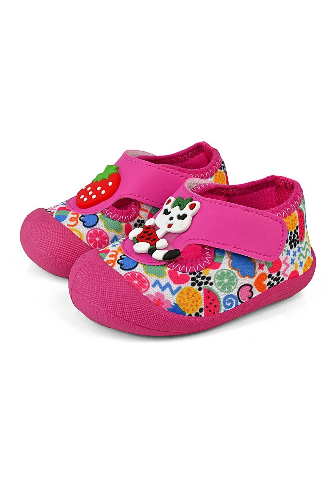Vista 2 Infantil - Sapameia Antiderrapante Menina Colorido Enfeite Mzkid preto Mzkid preto