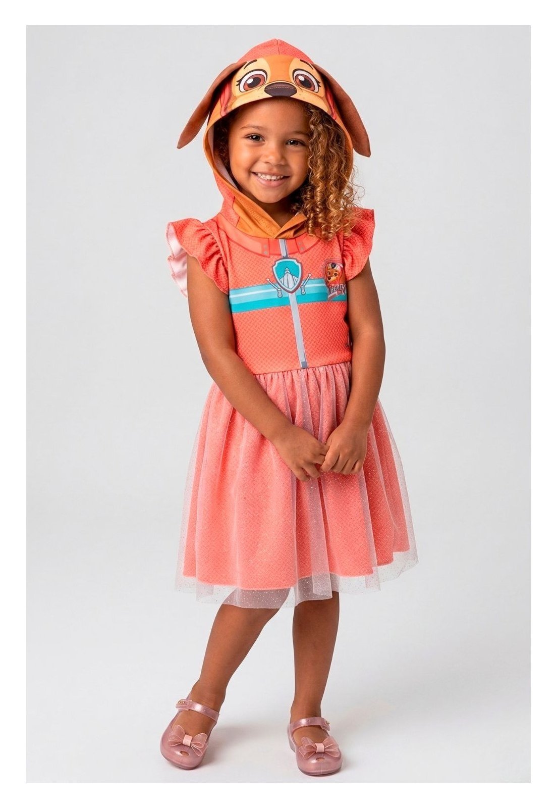 Infantil - Vestido Fantasia Liberty Patrulha Canina