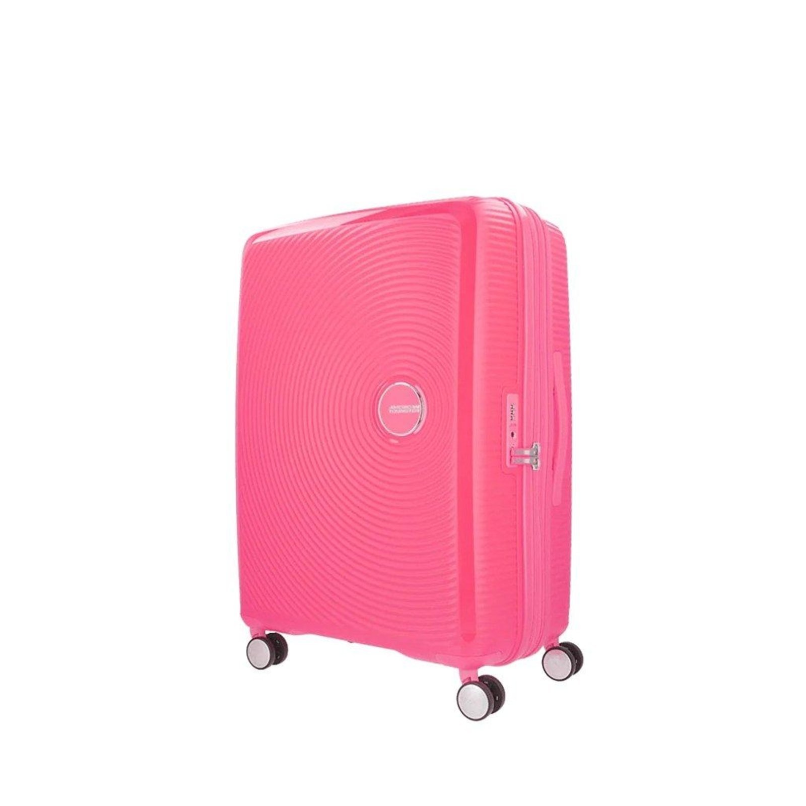 Vista 3 Mala de Viagem American Tourister Média Curio Rosa Vibrante incolor rosa American Tourister incolor rosa