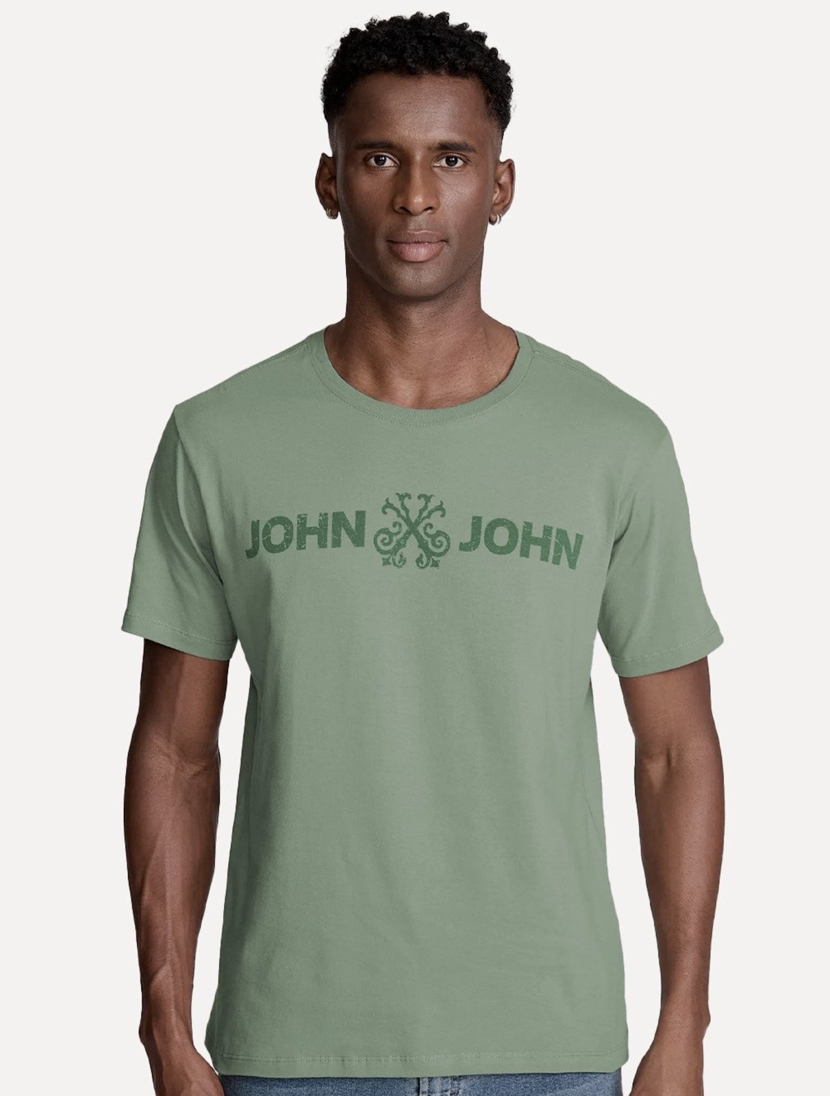 Camiseta John John Masculina Fit Basic Verde