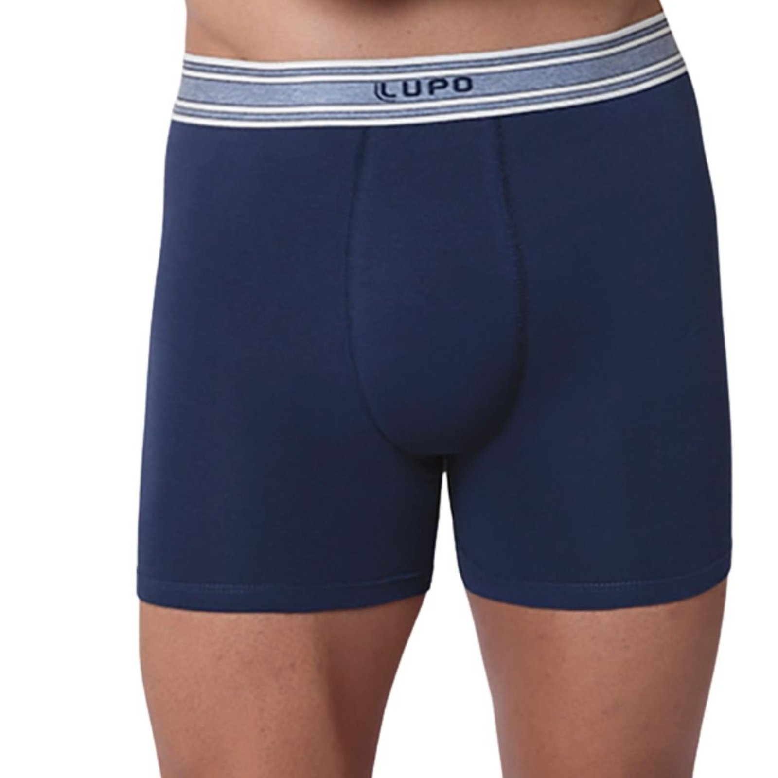 Cueca Boxer Algodão com Elastano Lupo 784-074