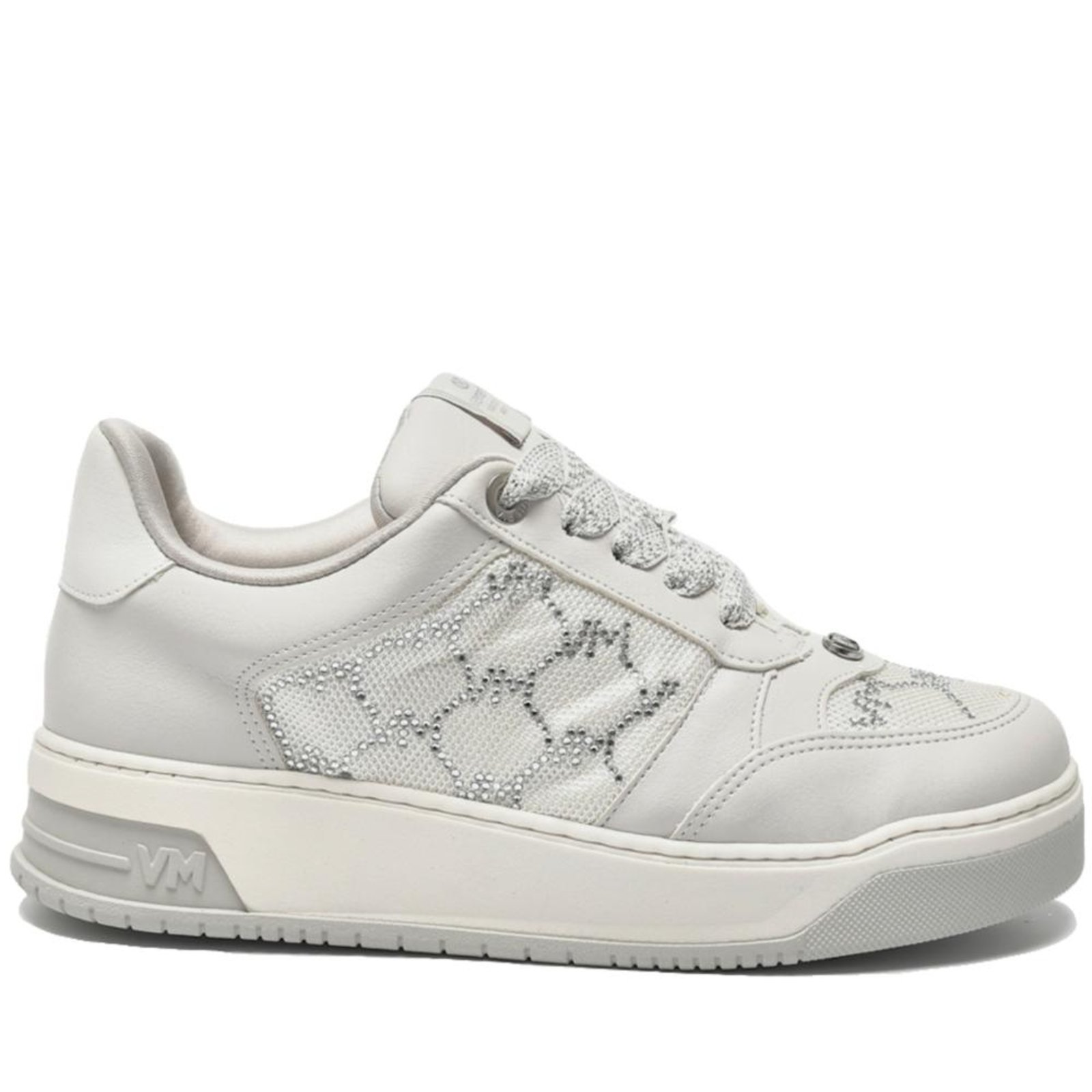 Tênis Feminino Via Marte 232-004 Ice Incolor