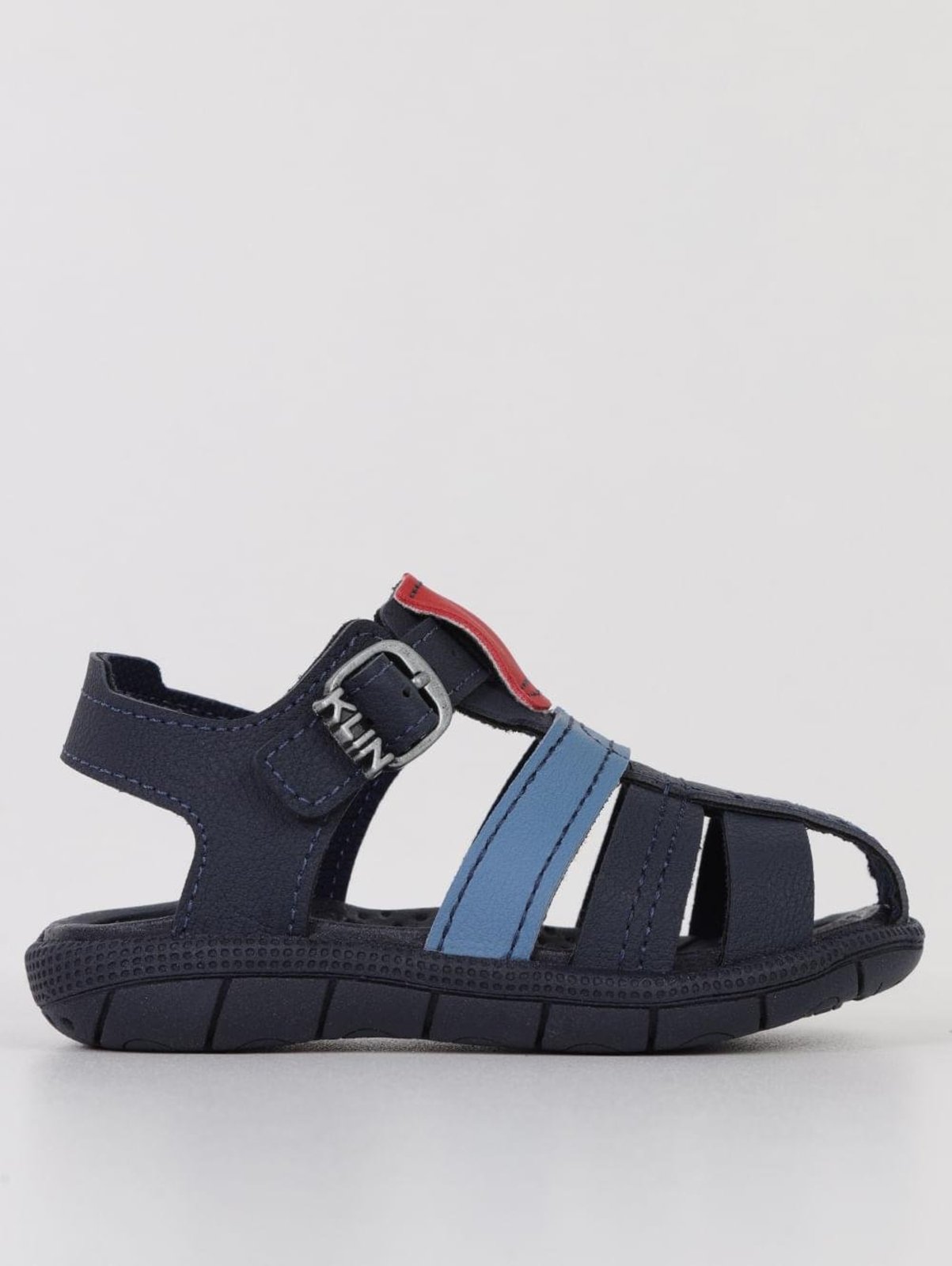 Sandália Tic Tac Casual Para Menino - MARINHO/AZUL