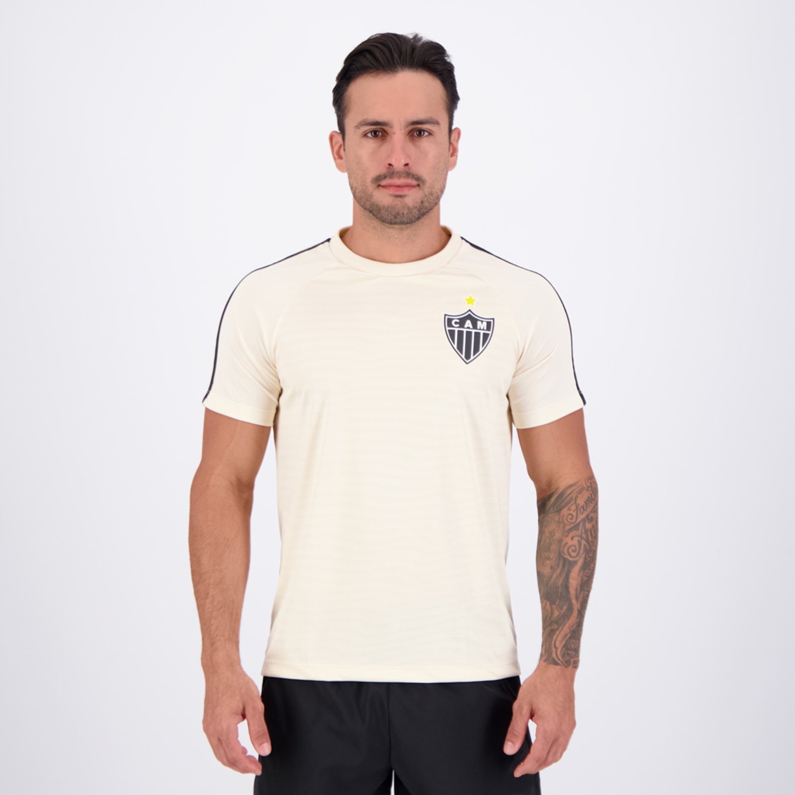 Camisa Atlético Mineiro Fervilhar Bege