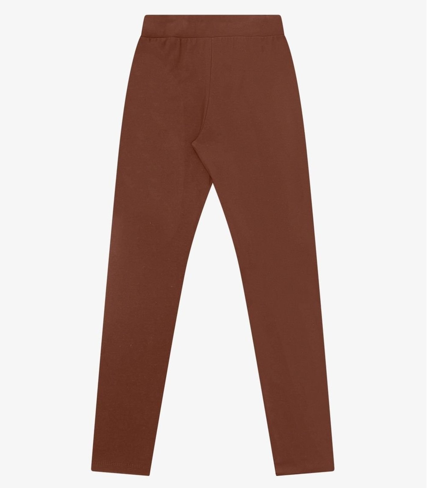 Legging Feminina Molecotton Felpada Básica Rovitex Marrom