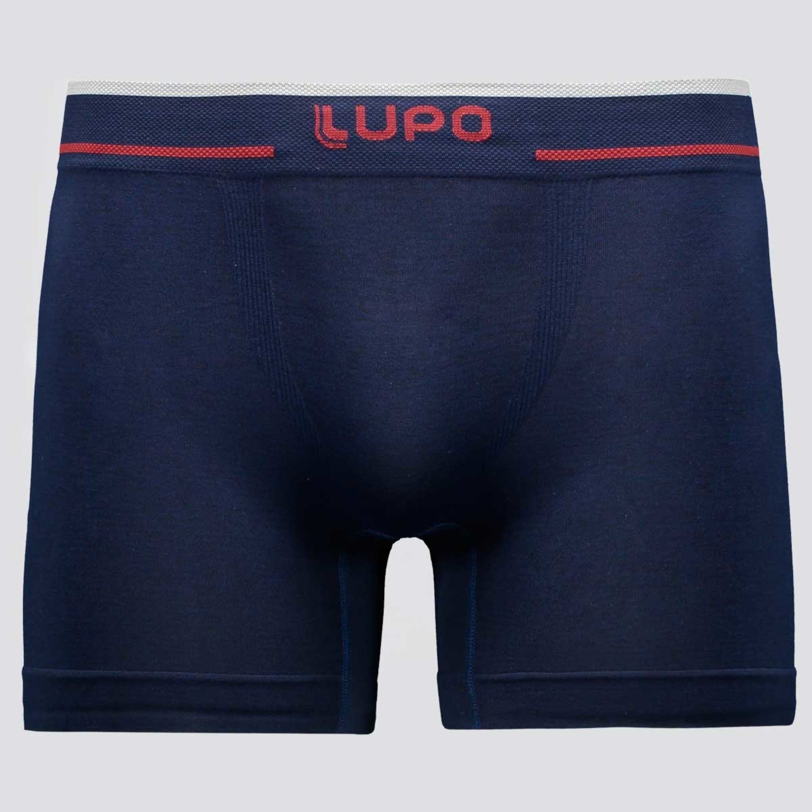 Cueca Boxer Lupo Microfibra Sem Costura Marinho e Vinho