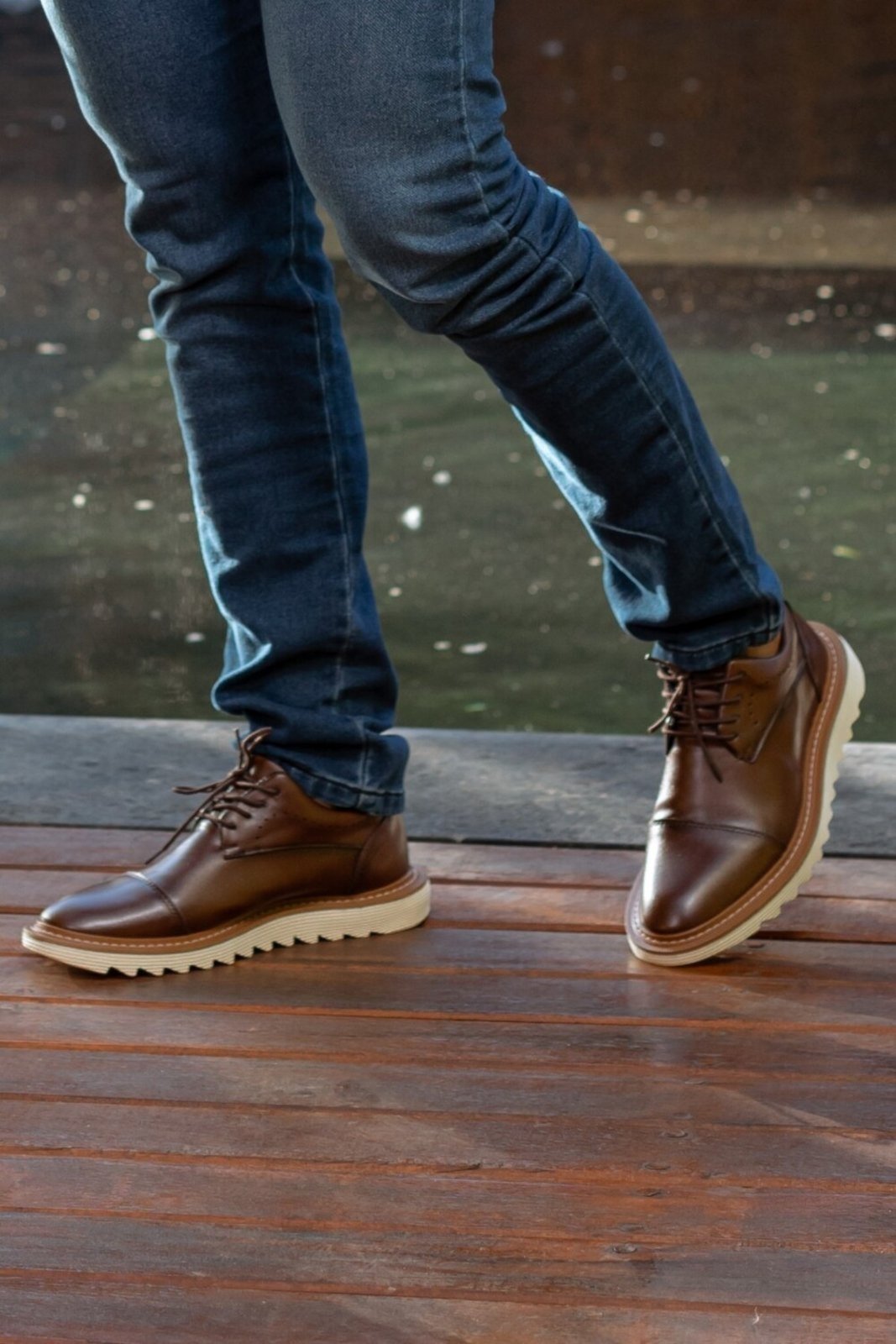 Sapato Social Oxford Verona Tratorado Confortável Masculino Social Brogue