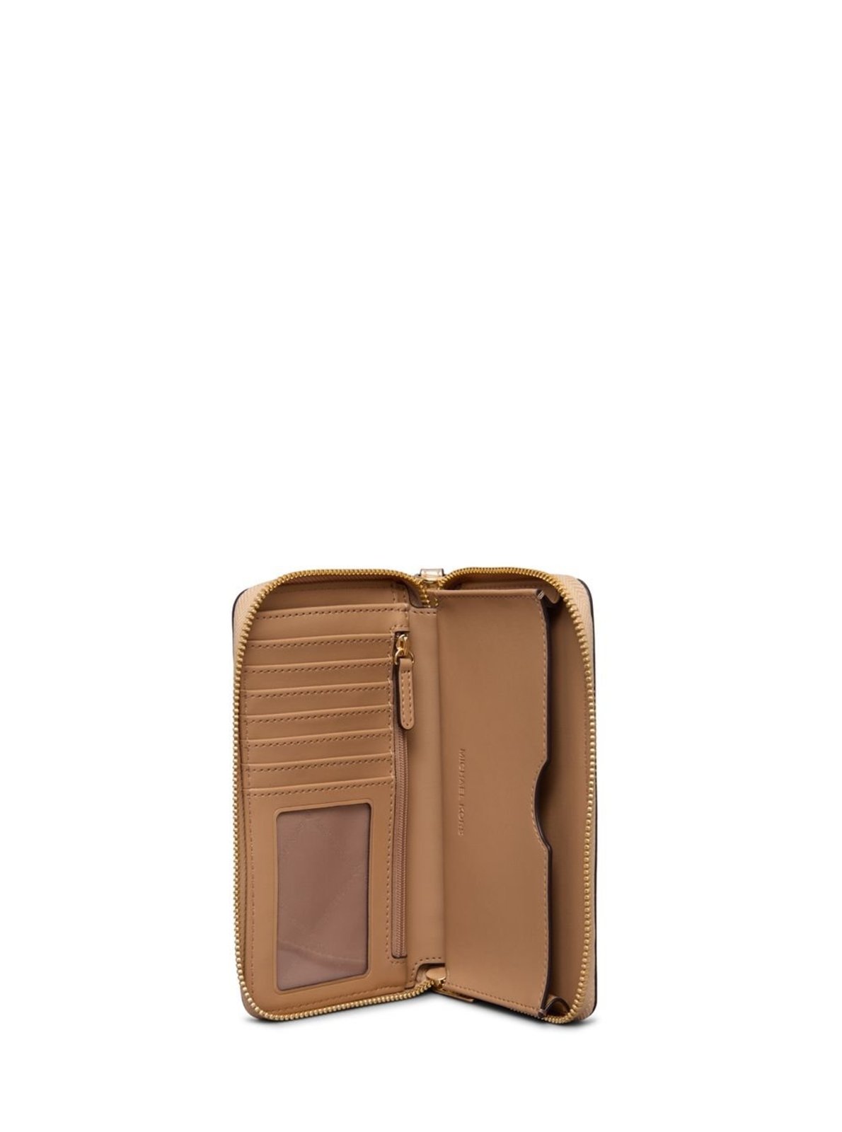Vista 3 Carteira Jet Set Grande De Náilon 35S4gtve9m740 Michael Kors dourado Michael Kors dourado