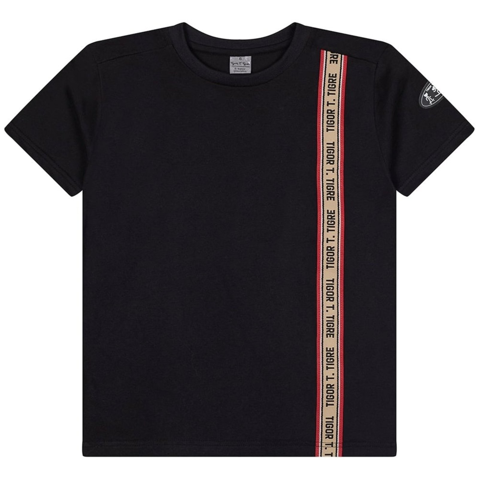 Infantil - Camiseta Manga Curta Masculina Tigor T. Tigre