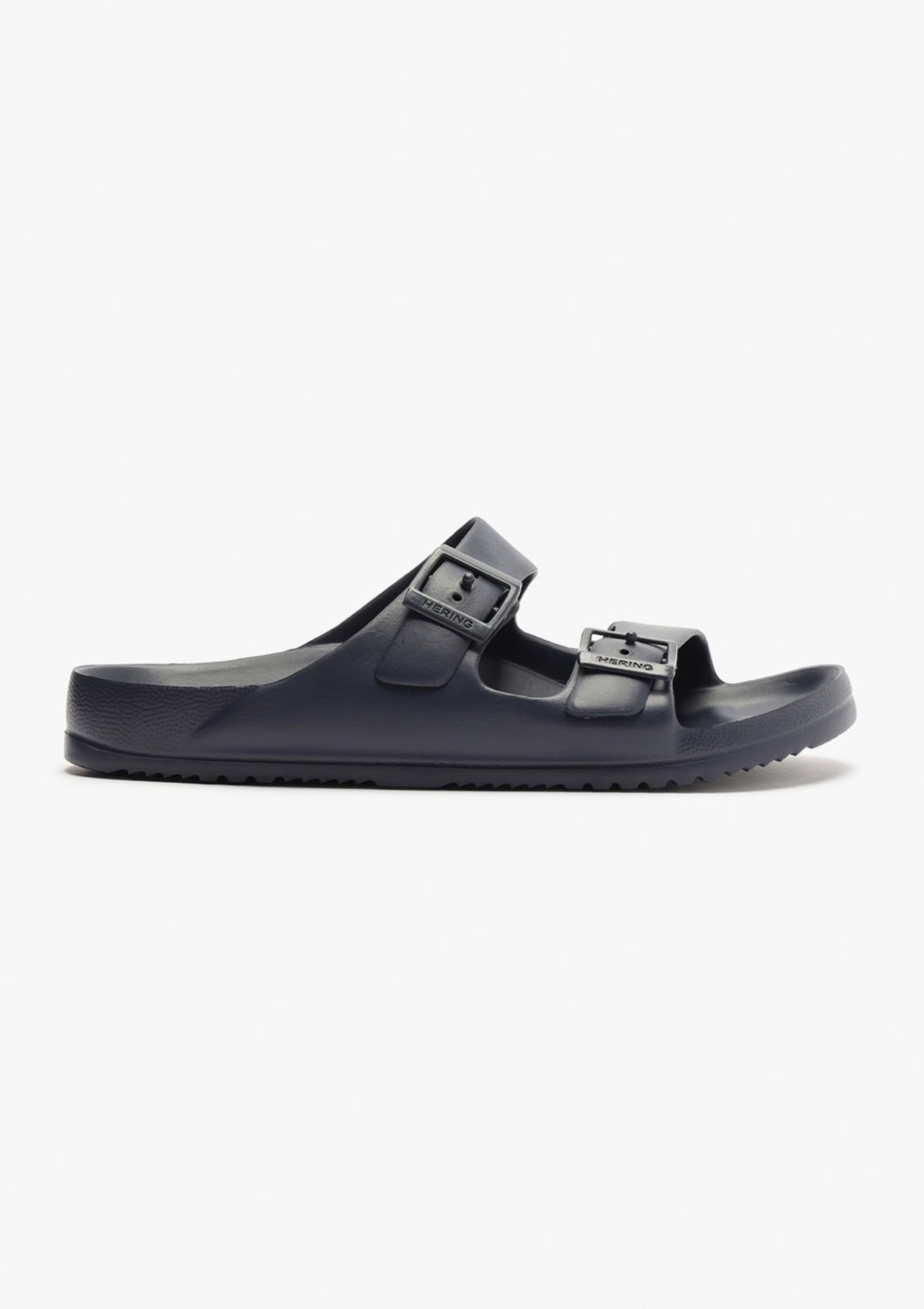 Sandália Papete Masculina Tiras Fivelass - Azul 042