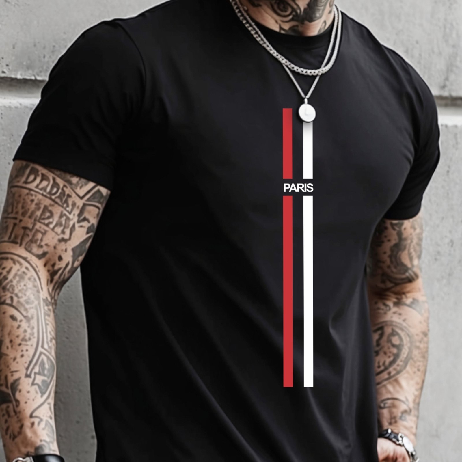 Camisa Masculina Algodão Camiseta Estampada Casual