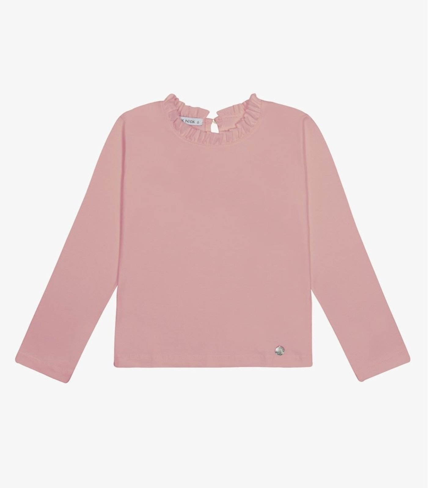 Infantil - Blusa Manga Longa Feminina Trick Nick Rosa