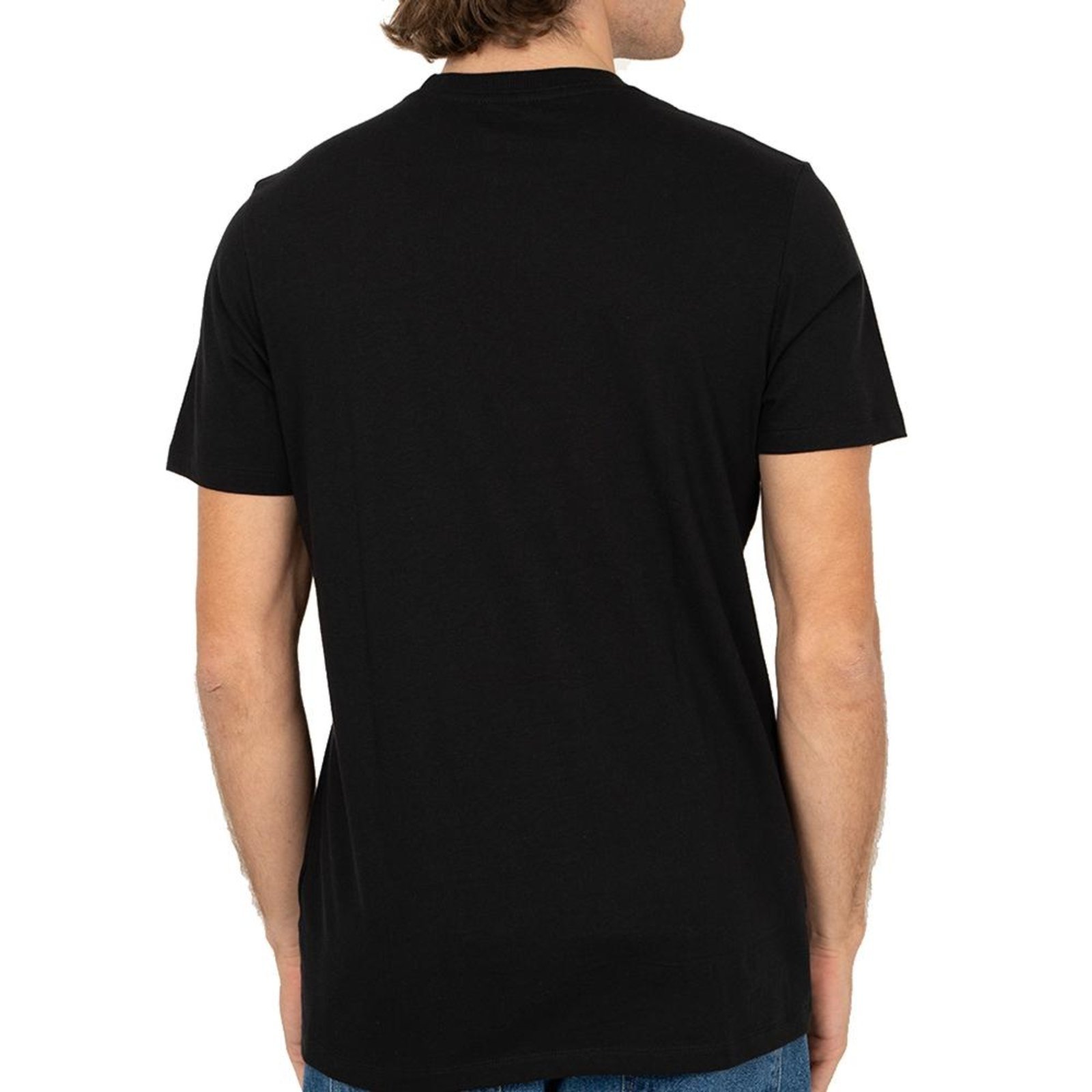 Camiseta Quiksilver Quik Checker SM26 Masculina Preto