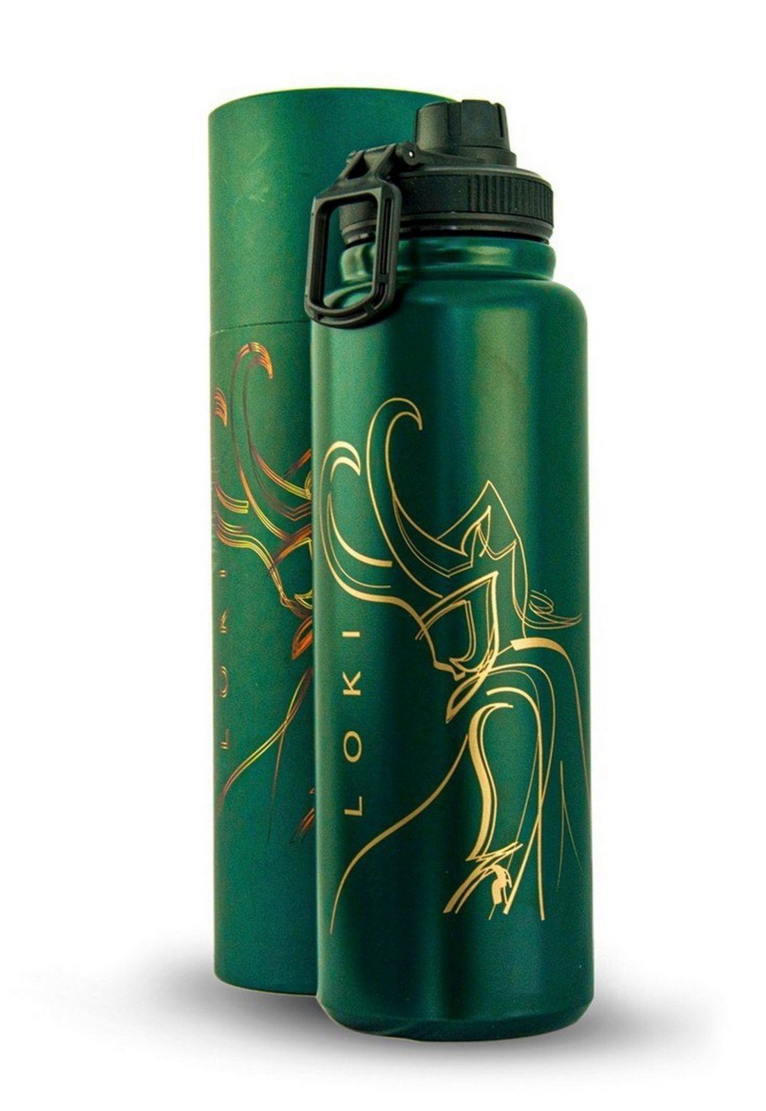 Garrafa Térmica Loki Marvel 1 Litro Aço Inoxidável Resistente