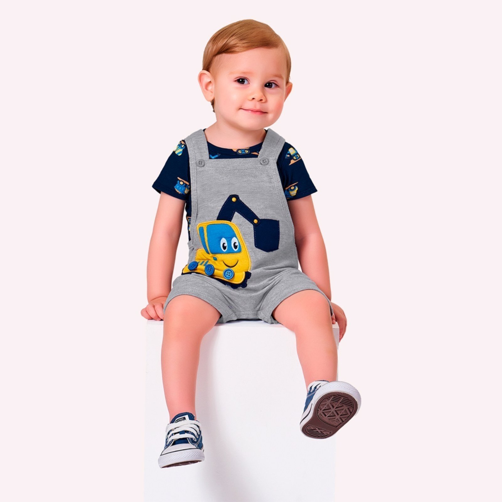Infantil - Conjunto Menino Bordado Kyly