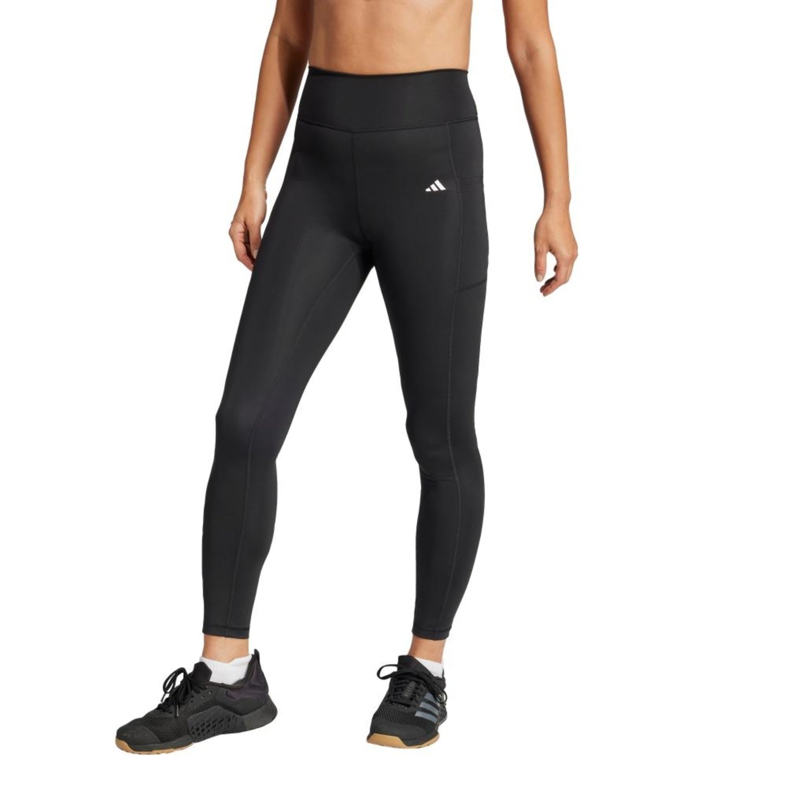Calça legging Optime Stash 7/8 adidas Performance Preto