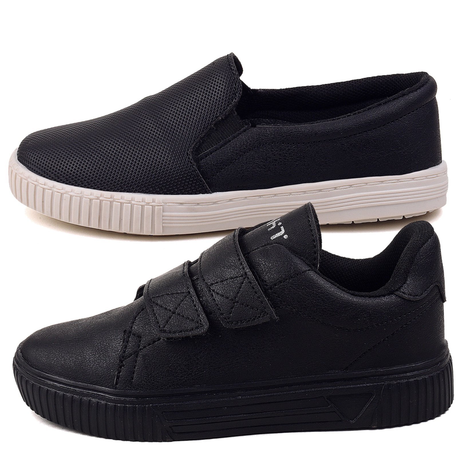 Infantil – Kit Tênis Masculino Casual Sapatilha e Sapatênis