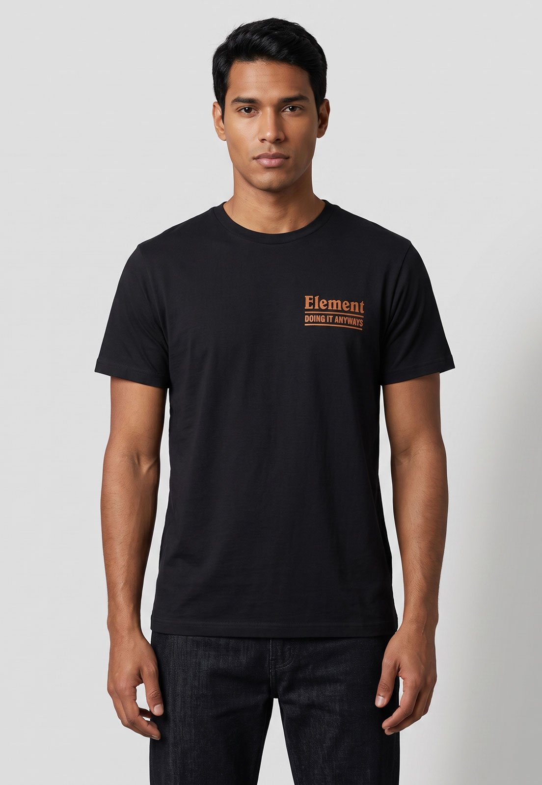 Camiseta Masculina Element Anyways Preta