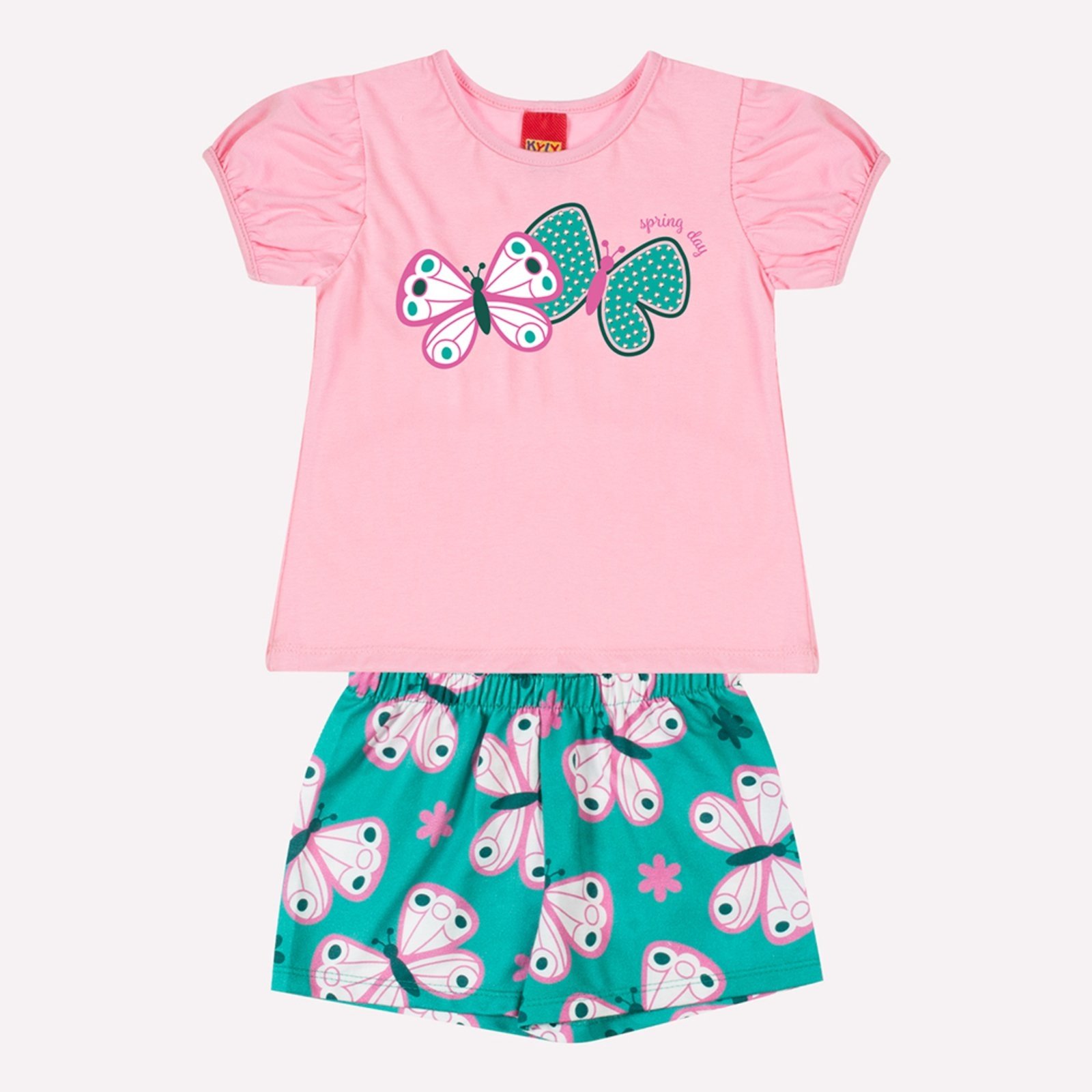 Infantil – Conjunto Menina Borboletas Kyly