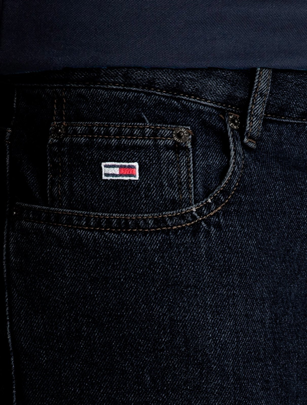 Vista 3 Calça Tommy Masculina Regular Straight Ryan Escura Tommy Jeans Tommy Jeans jeans