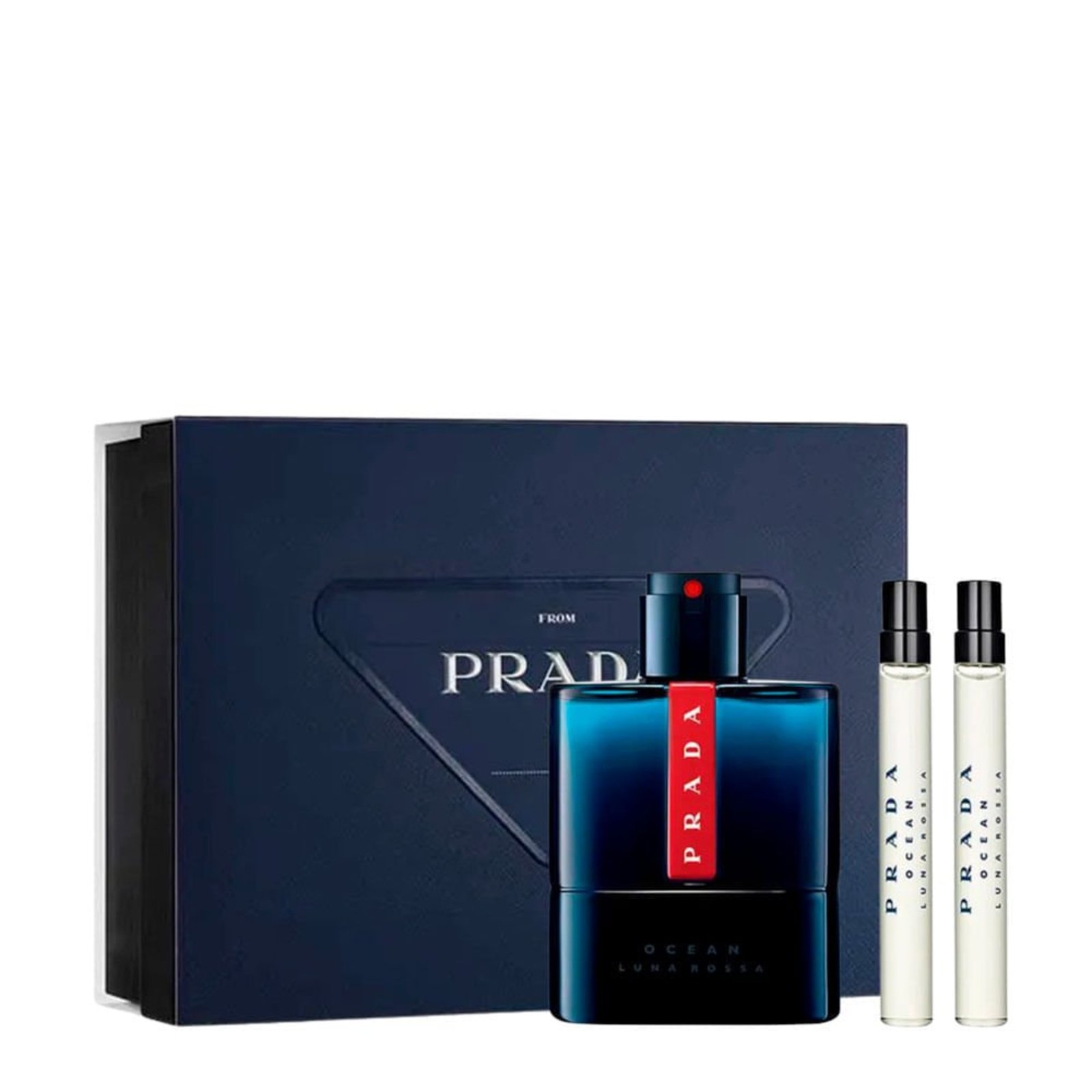 Kit Prada Luna Rossa Ocean Masculino - Eau de Toilette 100ml + 2 Miniaturas 10ml