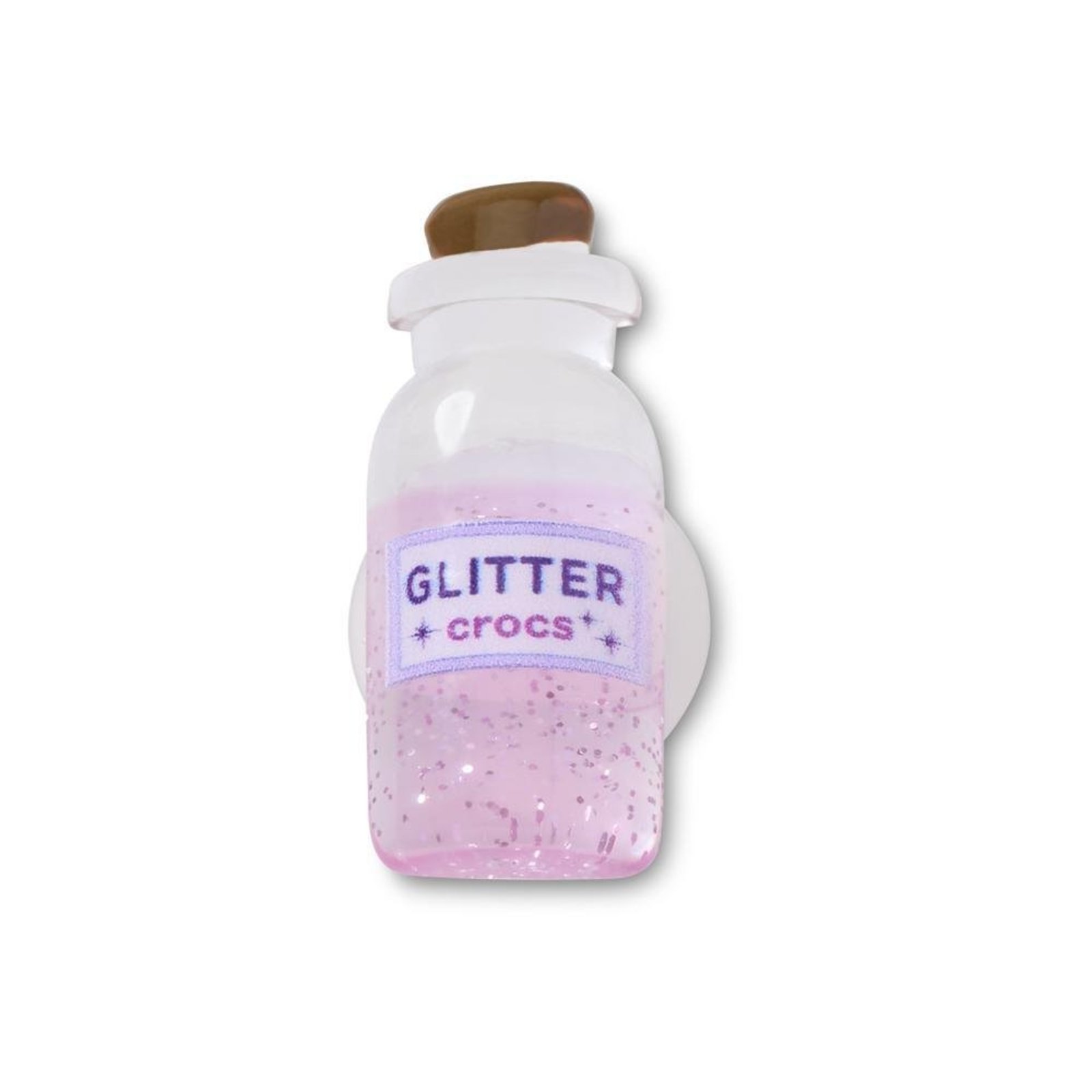 Infantil - Jibbitz™ Garrafa de Glitter Único Branco
