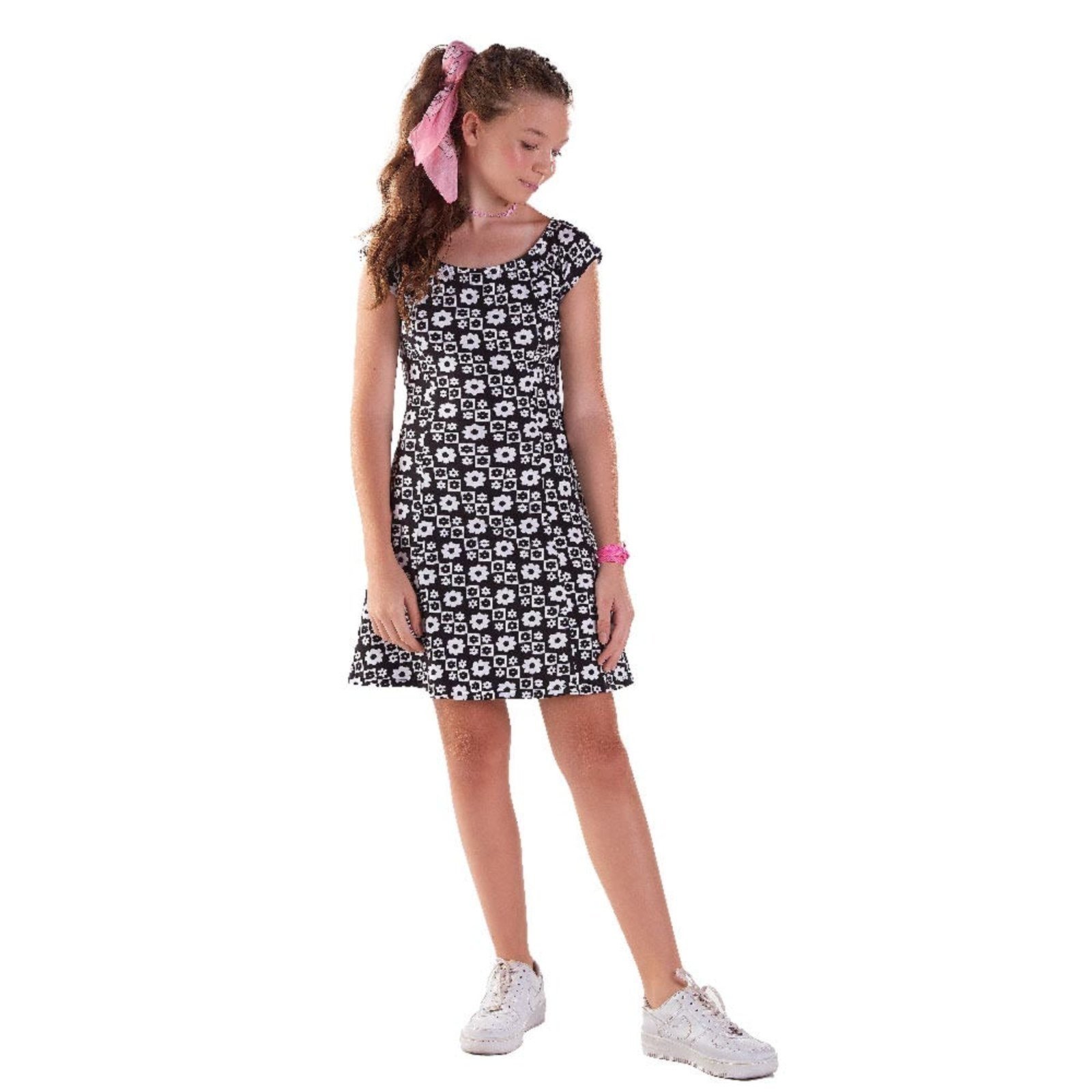 Infantil – Vestido – Rotativo Preto – 47919-263