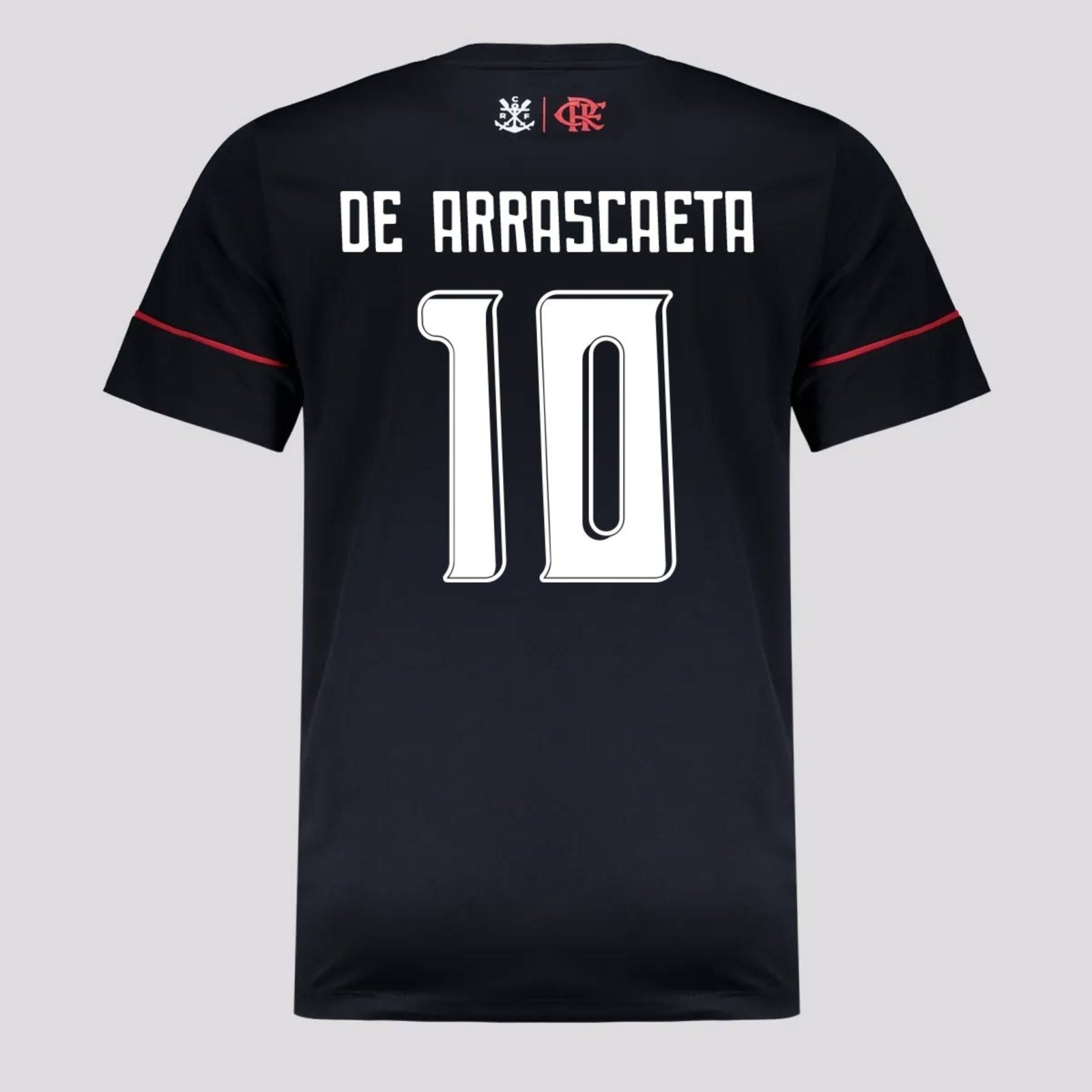 Camisa Flamengo Canastra 10 De Arrascaeta Preta