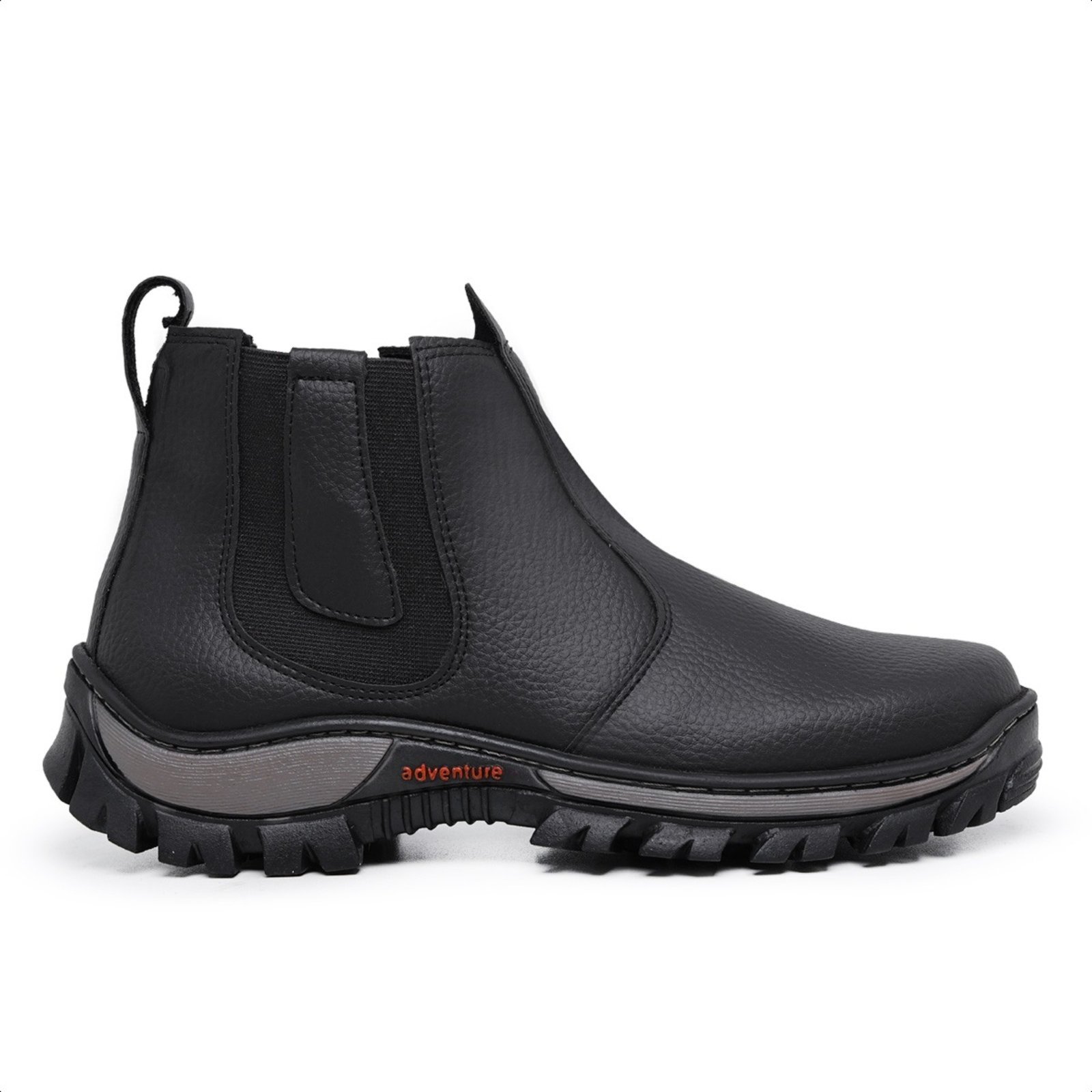 Vista 2 Botina Masculina Bota Segurança Trabalho Adventure Lavini Shoes preto Lavini Shoes preto
