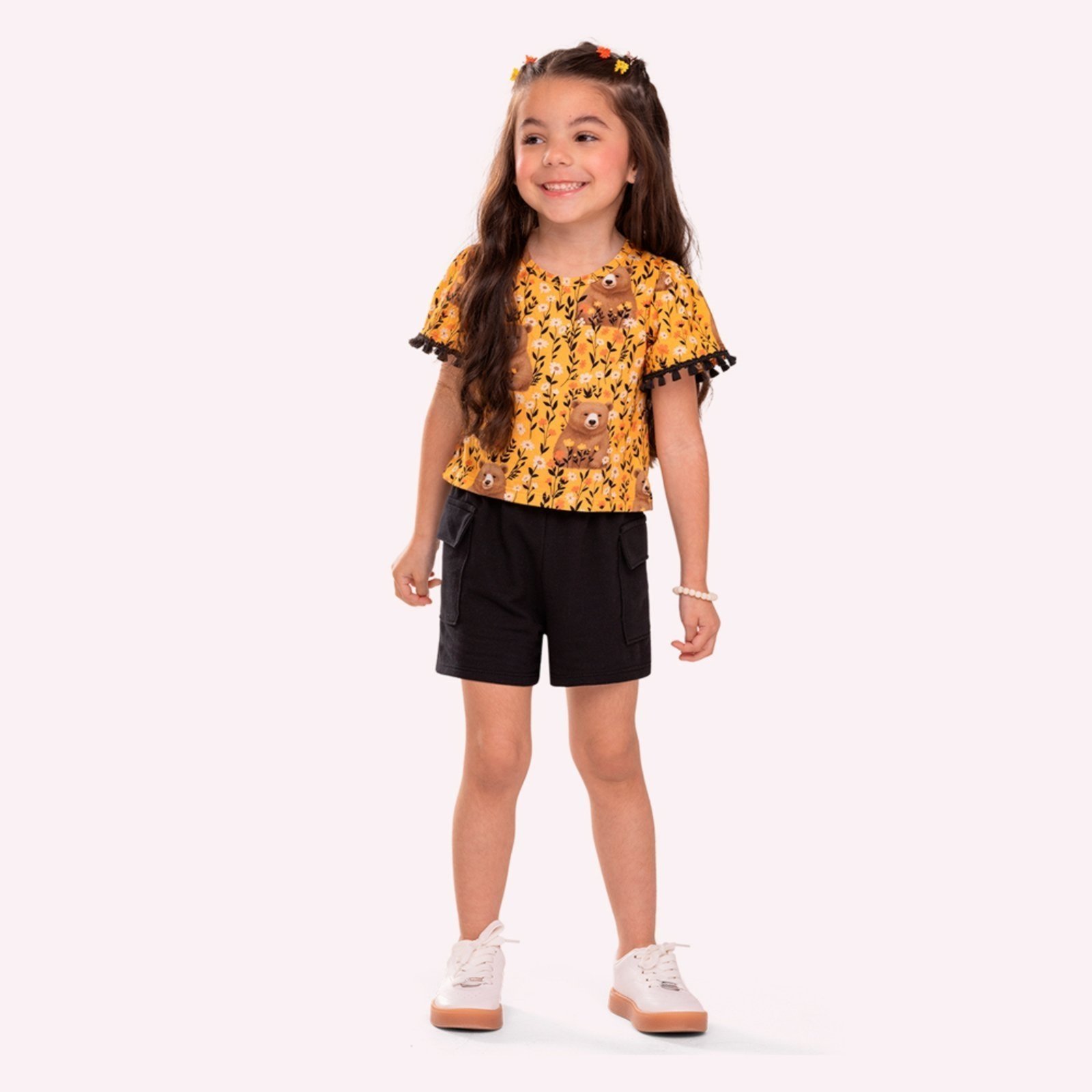 Infantil - Conjunto Menina Ursos Nanai