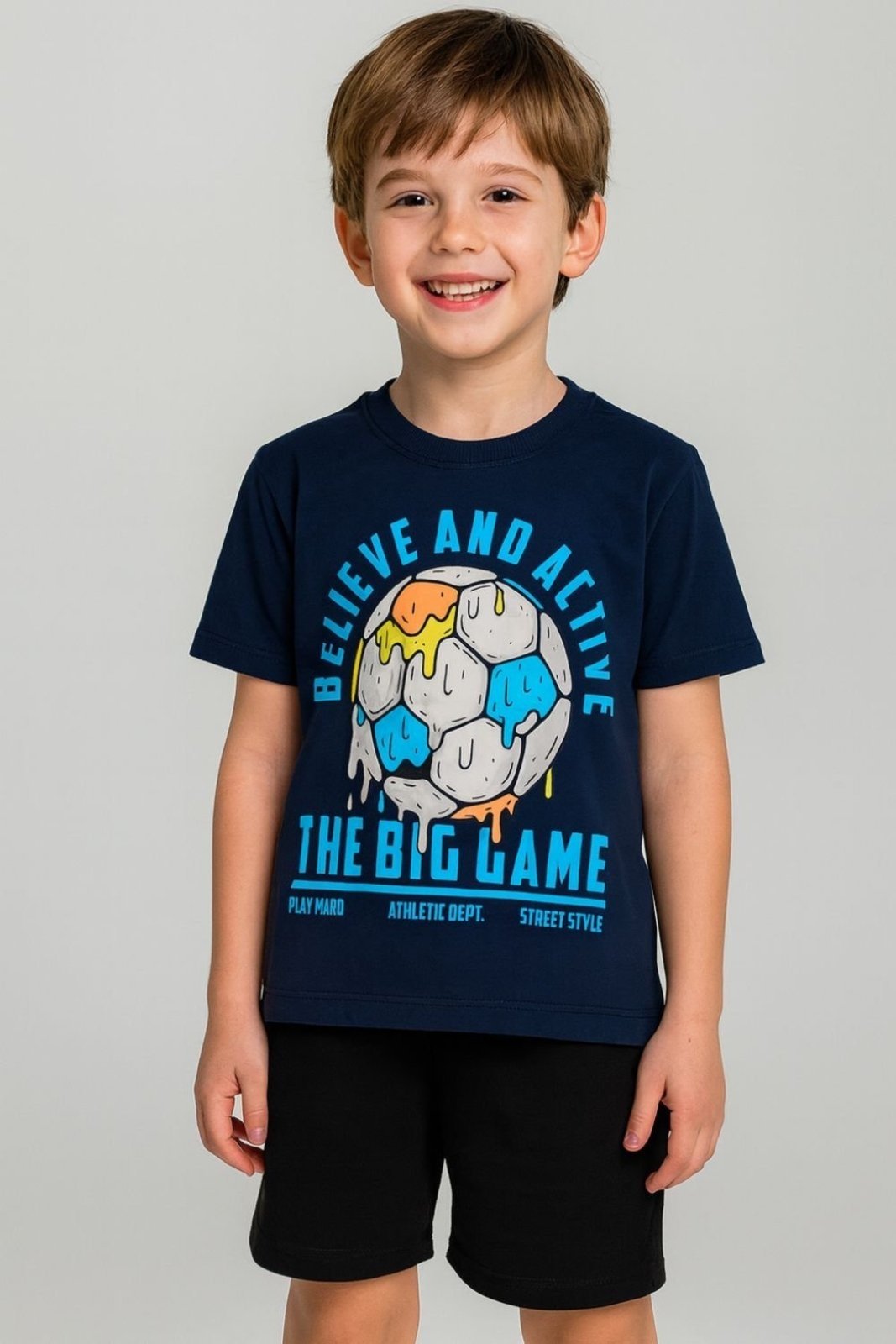 Infantil – Camiseta Bem Vestir Masculina Futebol