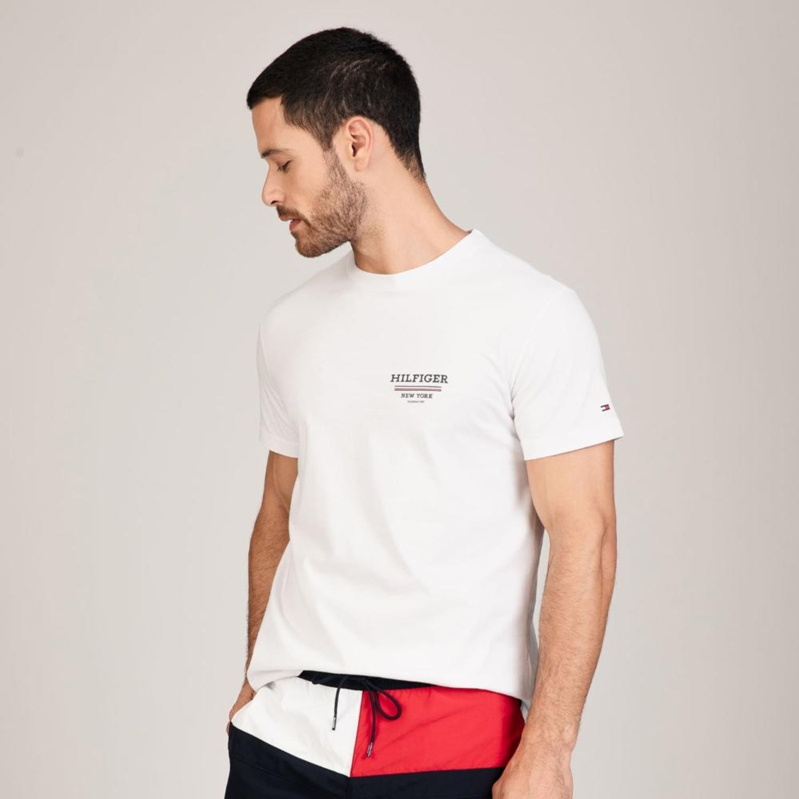 Camiseta Hilfiger Global Stripe – GG