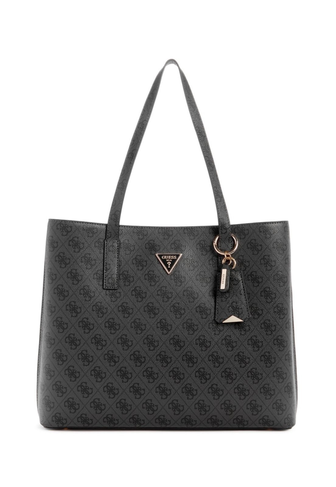 Vista 2 Bolsa Guess Meridian Ii Girlfriend Tote preto Guess preto