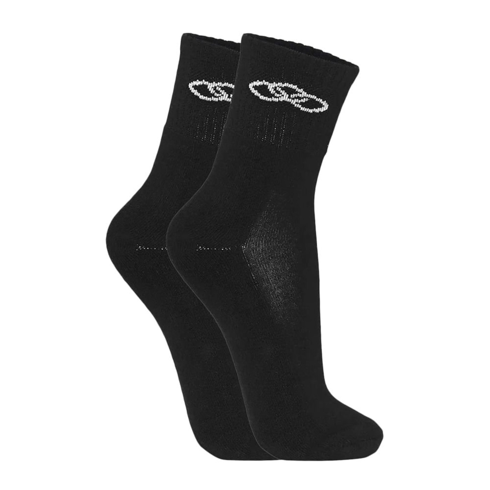 Meia Unissex Olympikus Cano Médio Preto